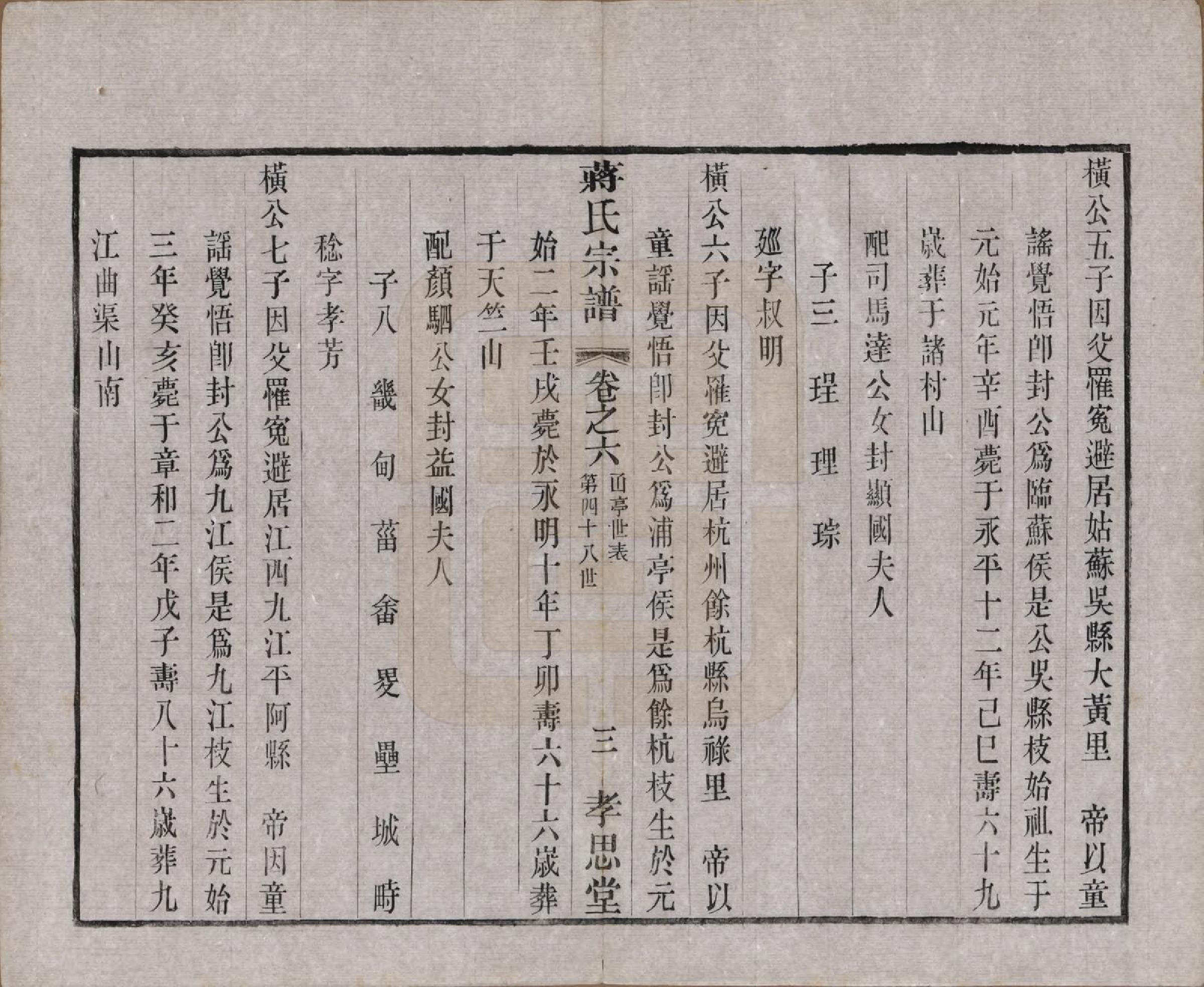 GTJP0692.蒋.中国.东安蒋巷蒋氏宗谱二十卷首一卷.民国三十二年（1943）_006.pdf_第3页