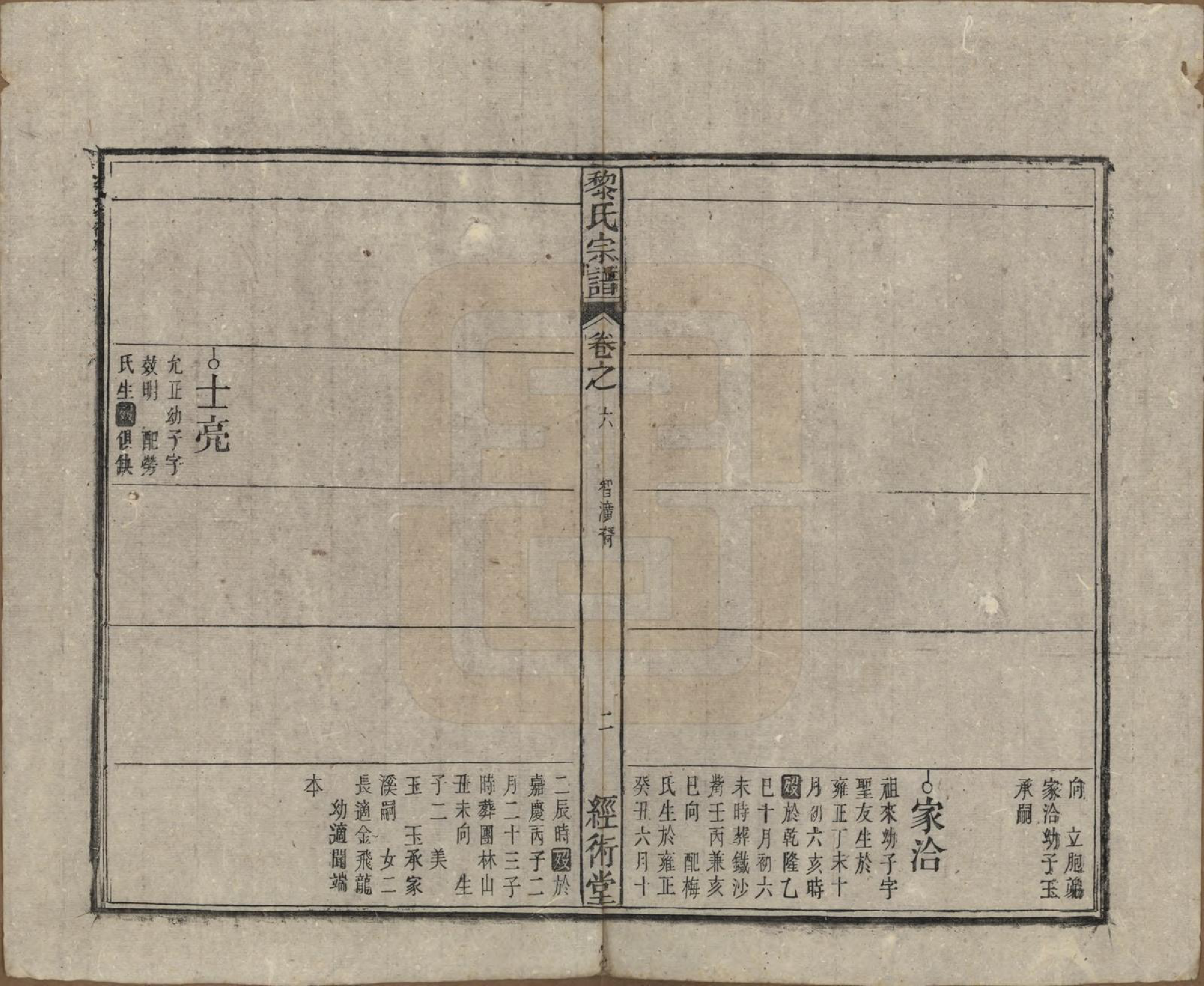 GTJP0767.黎.中国.黎氏宗谱三十卷首一卷.清光绪十八年（1892）_006.pdf_第2页