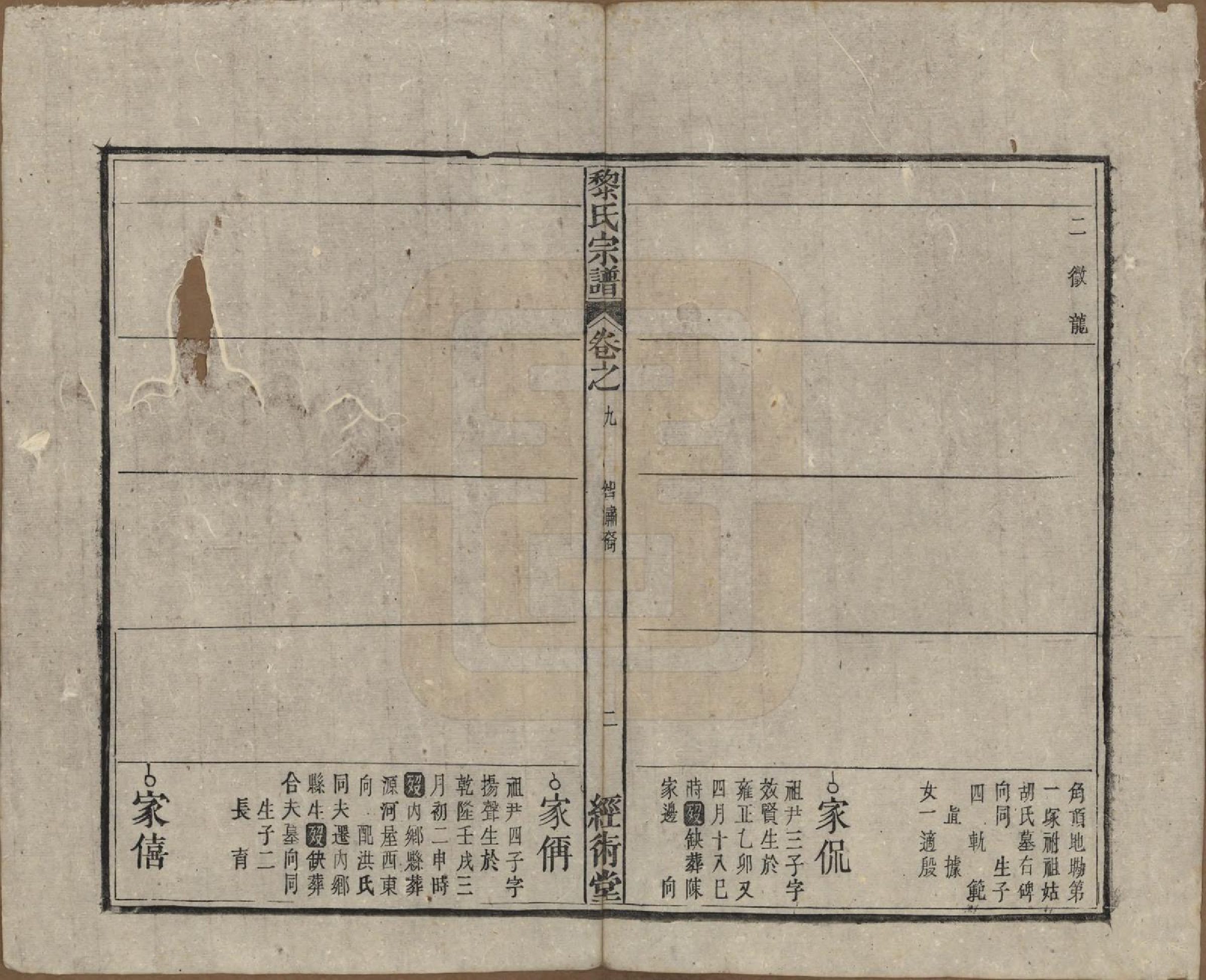 GTJP0767.黎.中国.黎氏宗谱三十卷首一卷.清光绪十八年（1892）_009.pdf_第2页