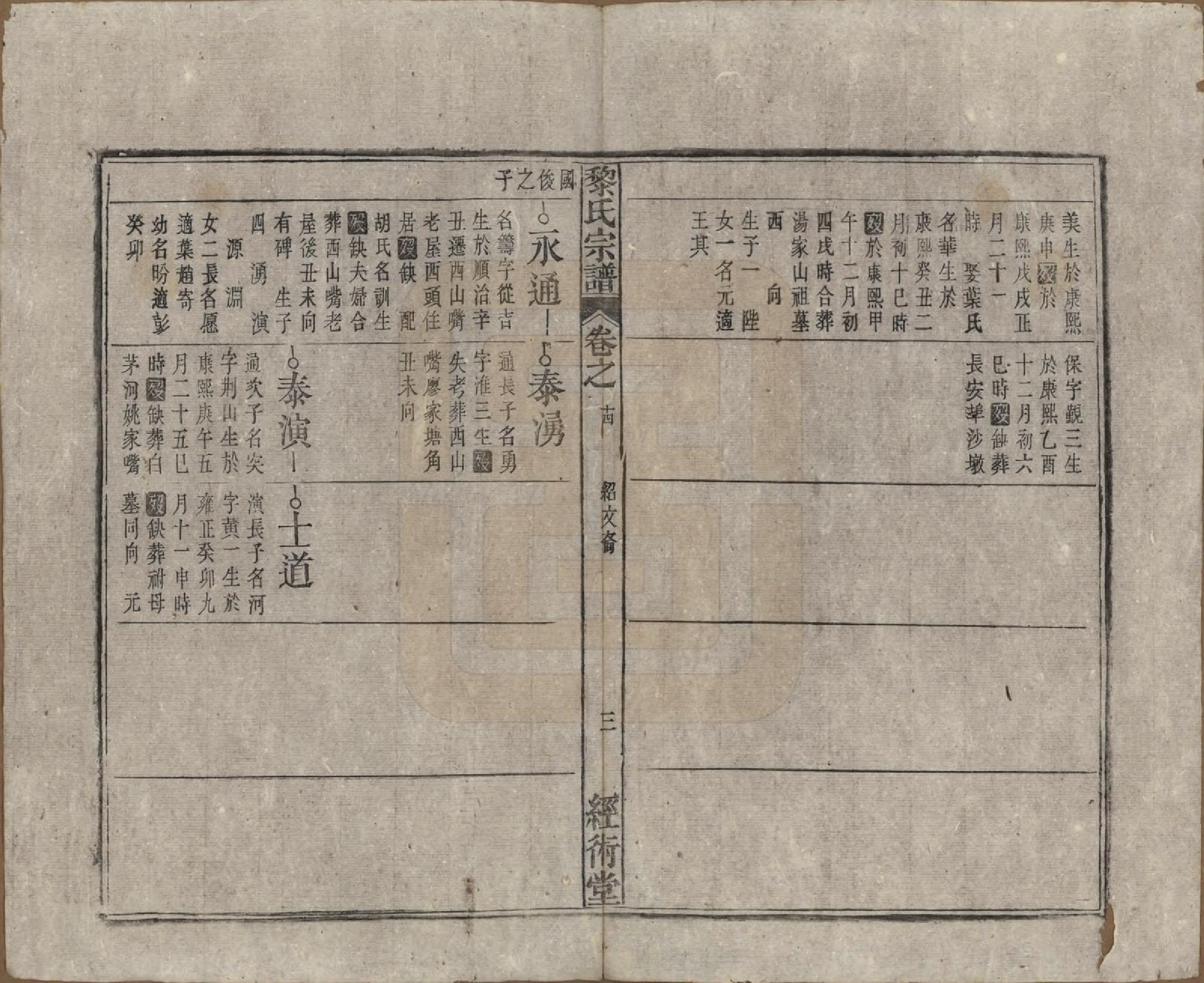 GTJP0767.黎.中国.黎氏宗谱三十卷首一卷.清光绪十八年（1892）_014.pdf_第3页