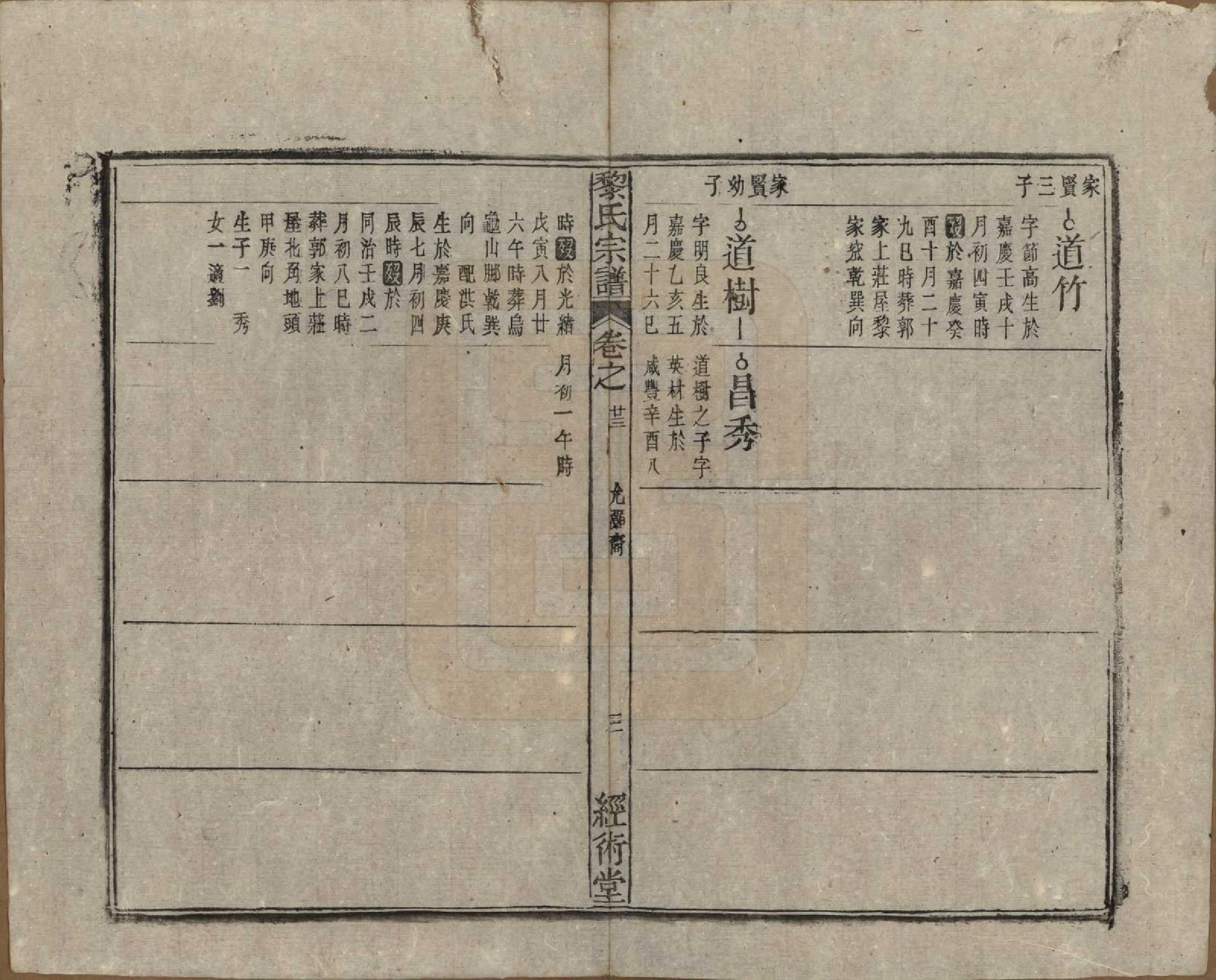 GTJP0767.黎.中国.黎氏宗谱三十卷首一卷.清光绪十八年（1892）_023.pdf_第3页