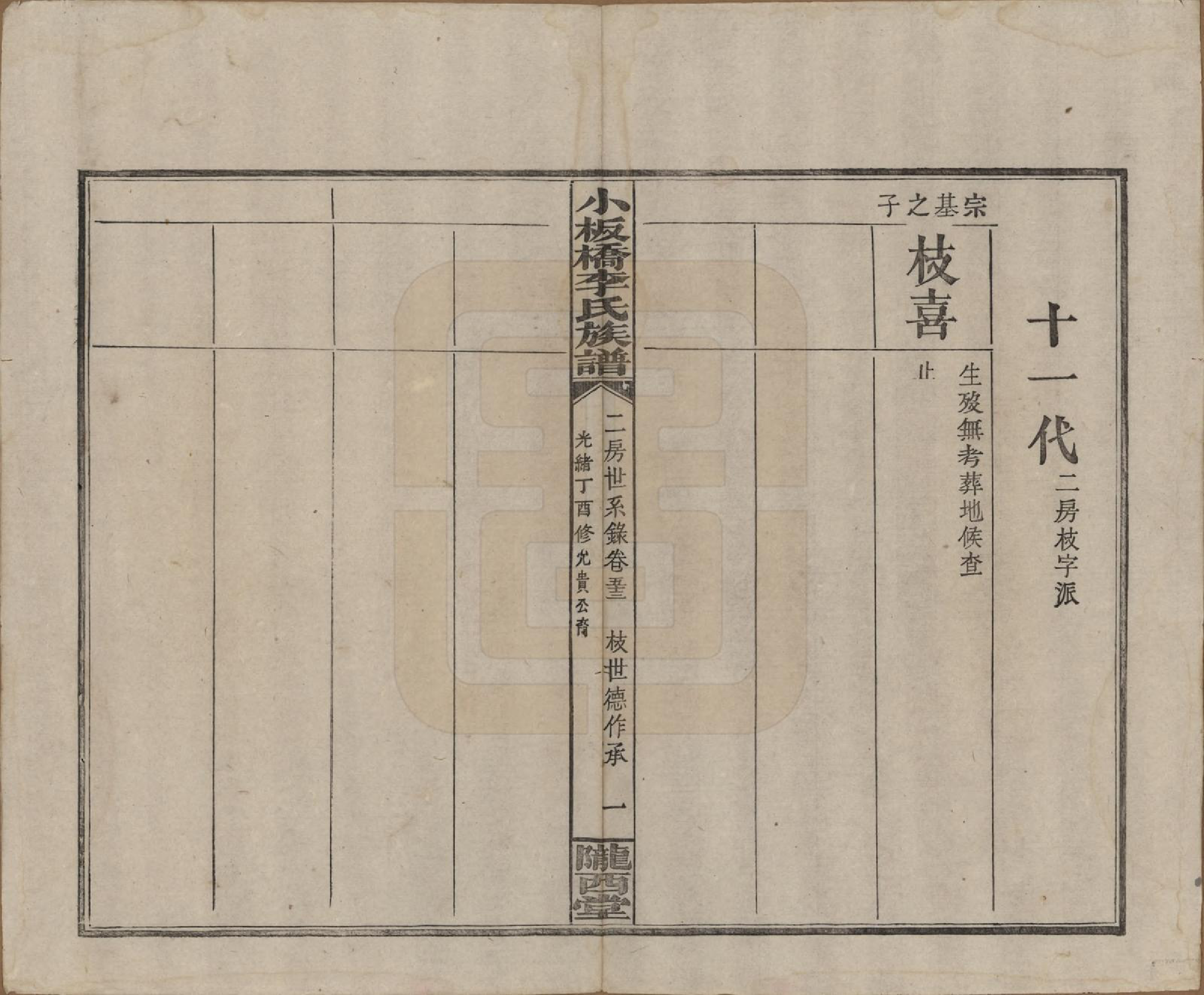 GTJP0776.李.中国.小板桥李氏族谱.光绪24年_003.pdf_第2页