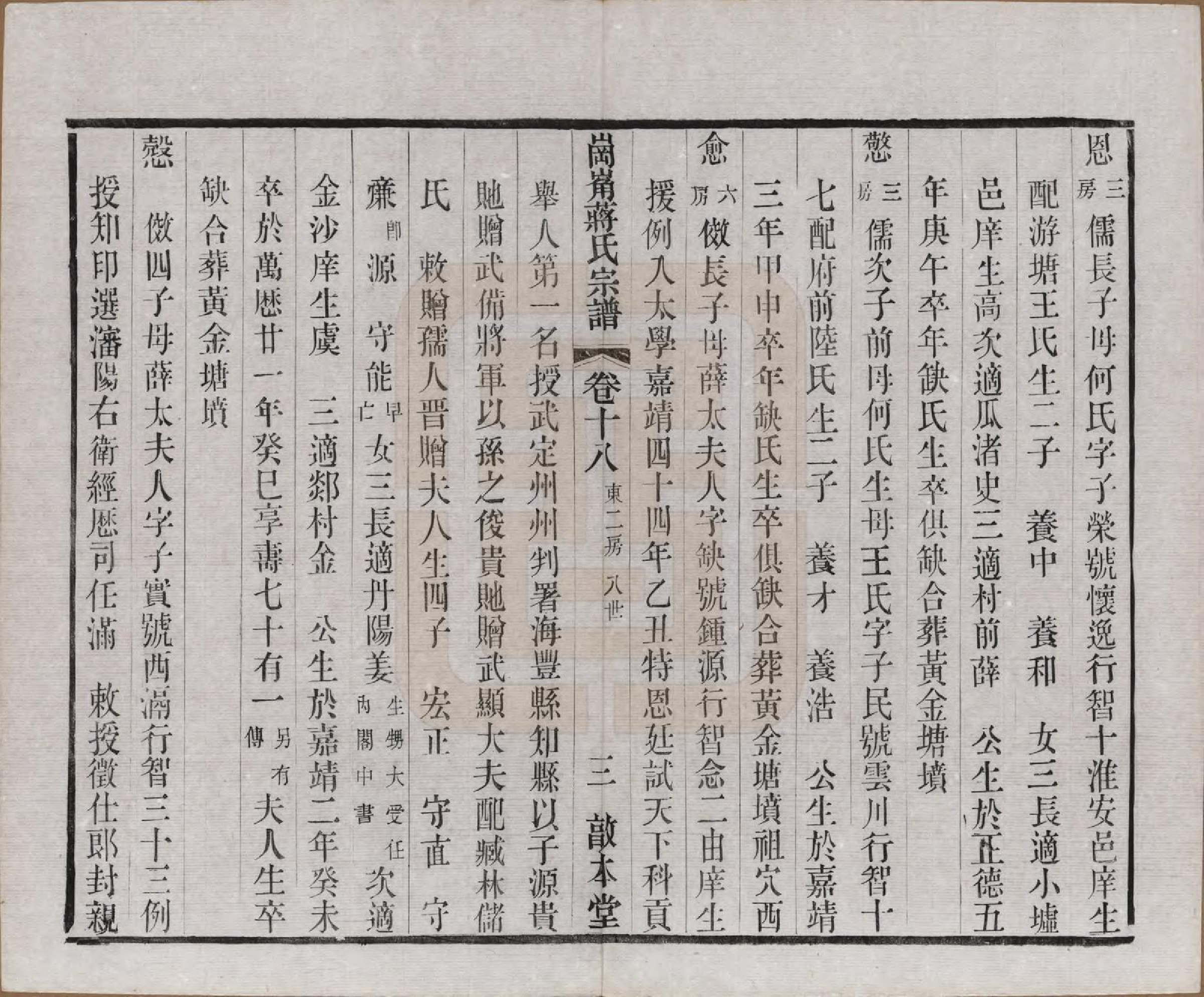 GTJP0707.蒋.中国.岗□蒋氏宗谱四十四卷首一卷末一卷.清宣统三年（1911）_018.pdf_第3页