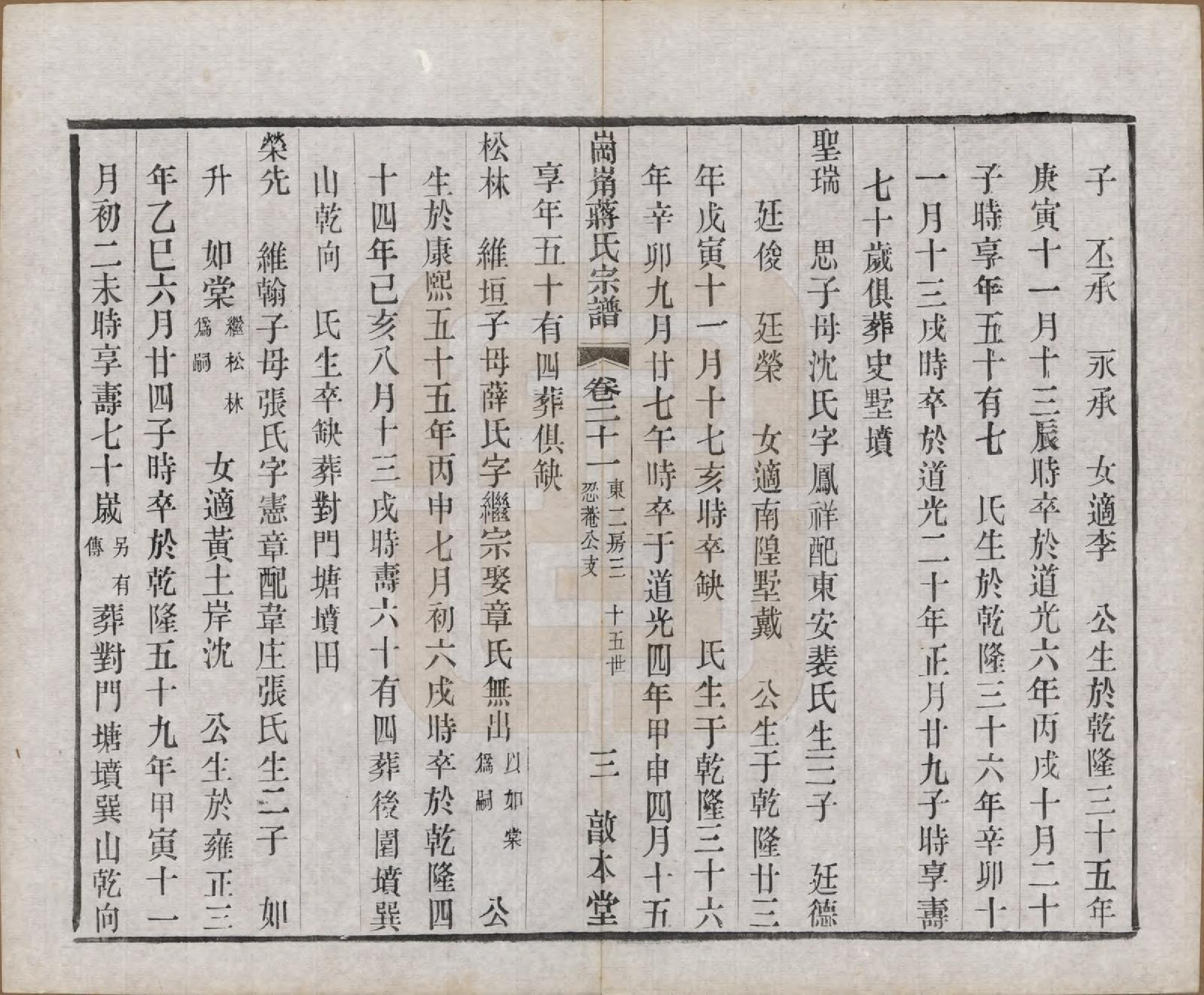 GTJP0707.蒋.中国.岗□蒋氏宗谱四十四卷首一卷末一卷.清宣统三年（1911）_021.pdf_第3页