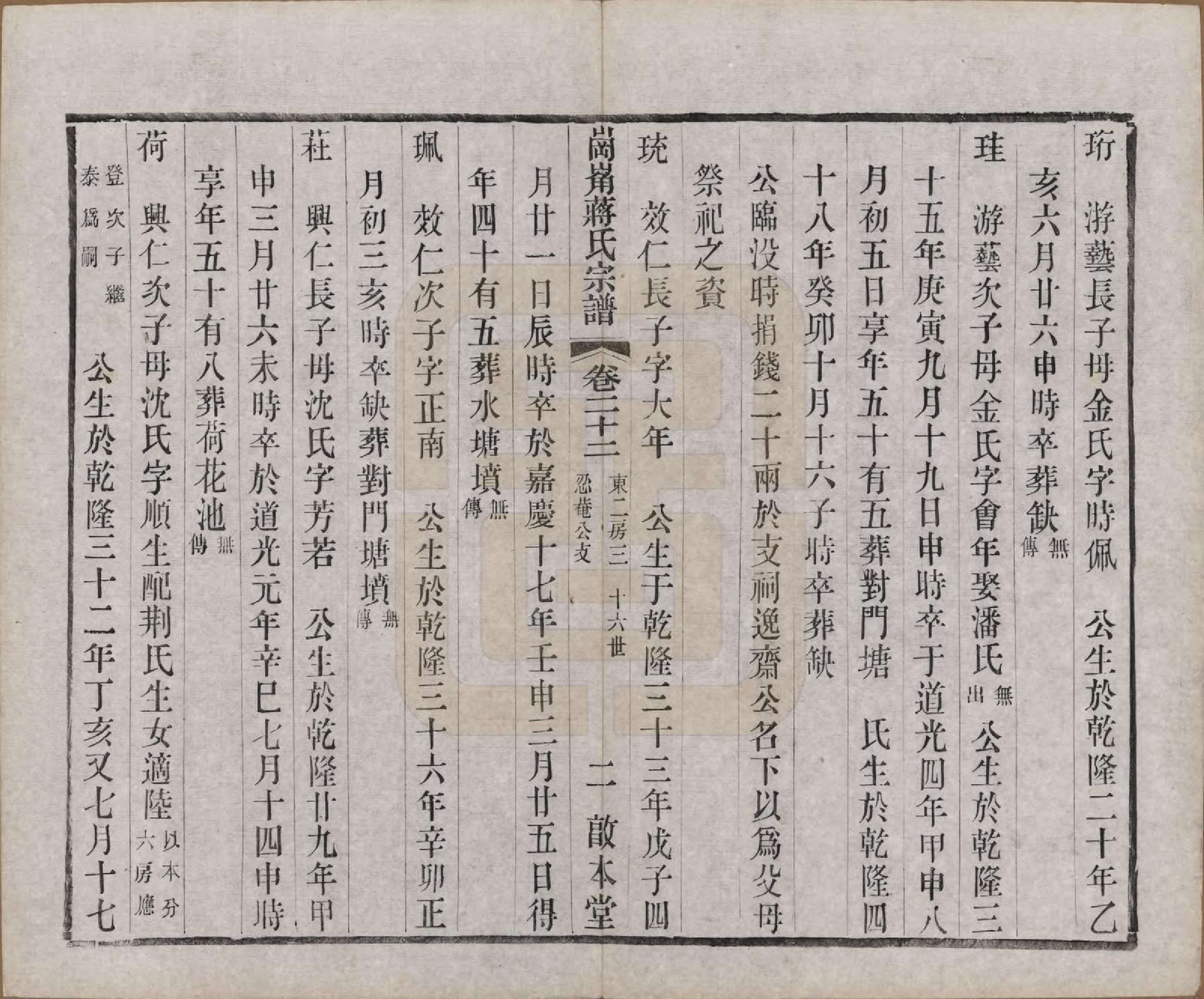 GTJP0707.蒋.中国.岗□蒋氏宗谱四十四卷首一卷末一卷.清宣统三年（1911）_022.pdf_第2页