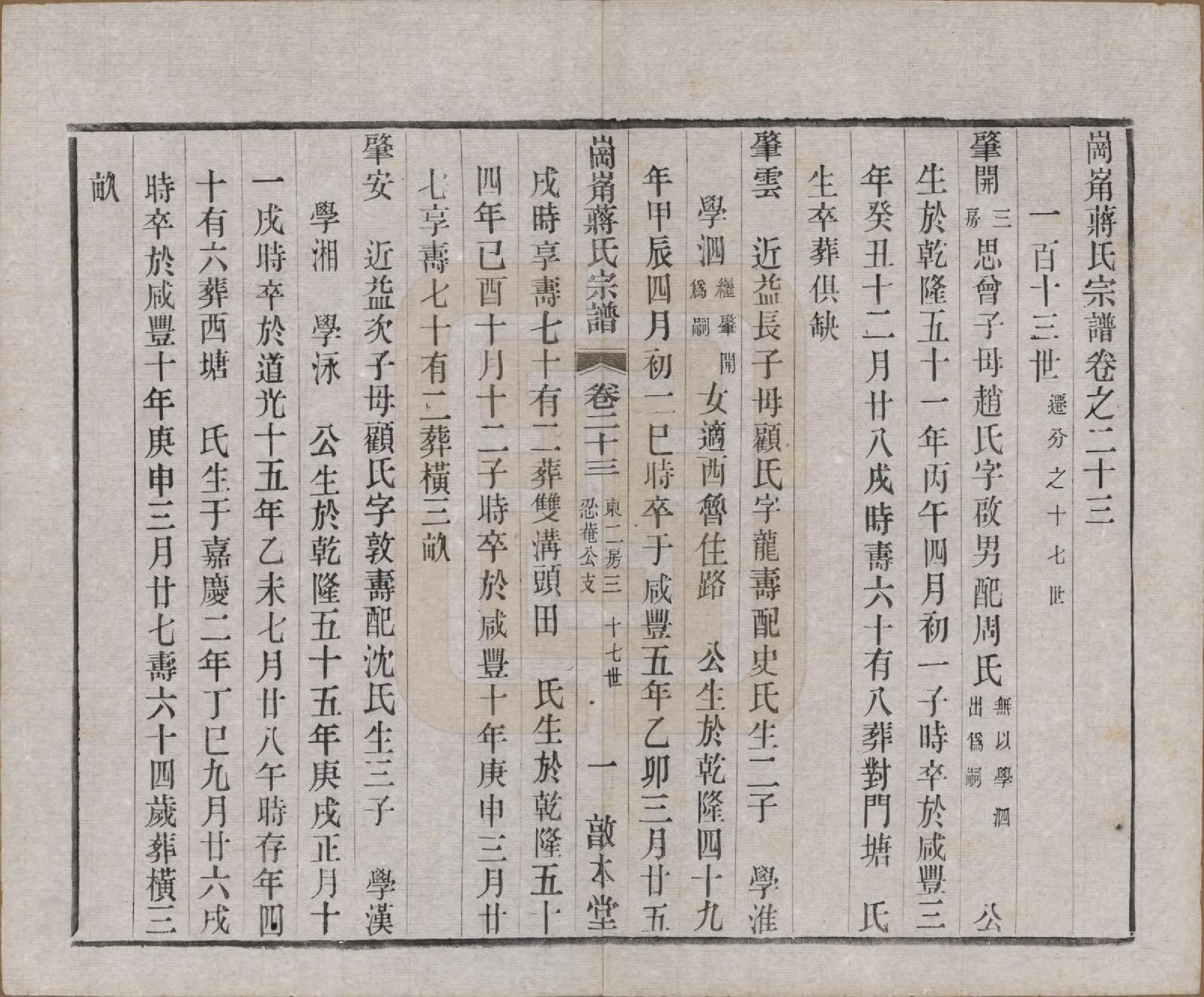 GTJP0707.蒋.中国.岗□蒋氏宗谱四十四卷首一卷末一卷.清宣统三年（1911）_023.pdf_第1页