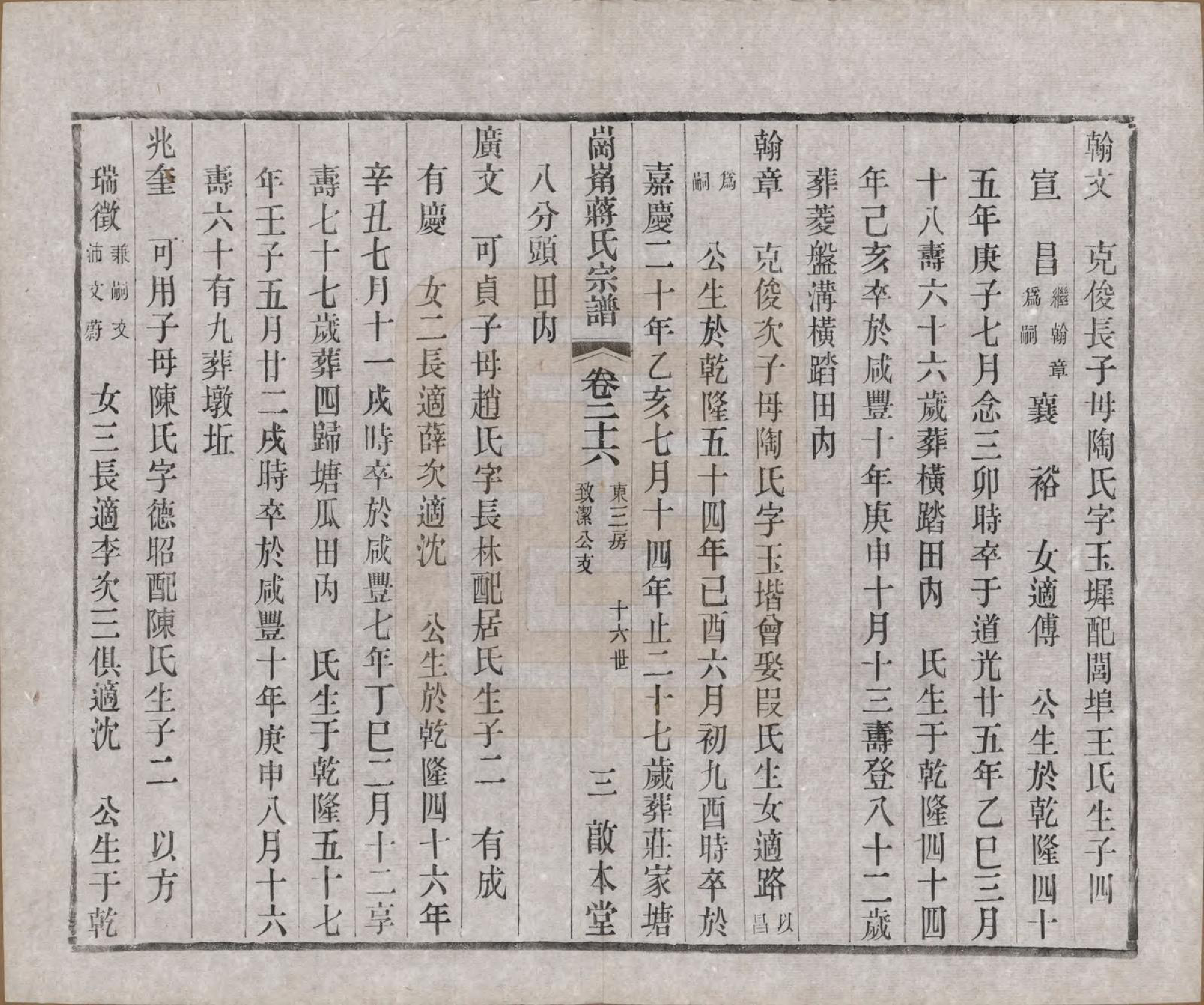 GTJP0707.蒋.中国.岗□蒋氏宗谱四十四卷首一卷末一卷.清宣统三年（1911）_026.pdf_第3页