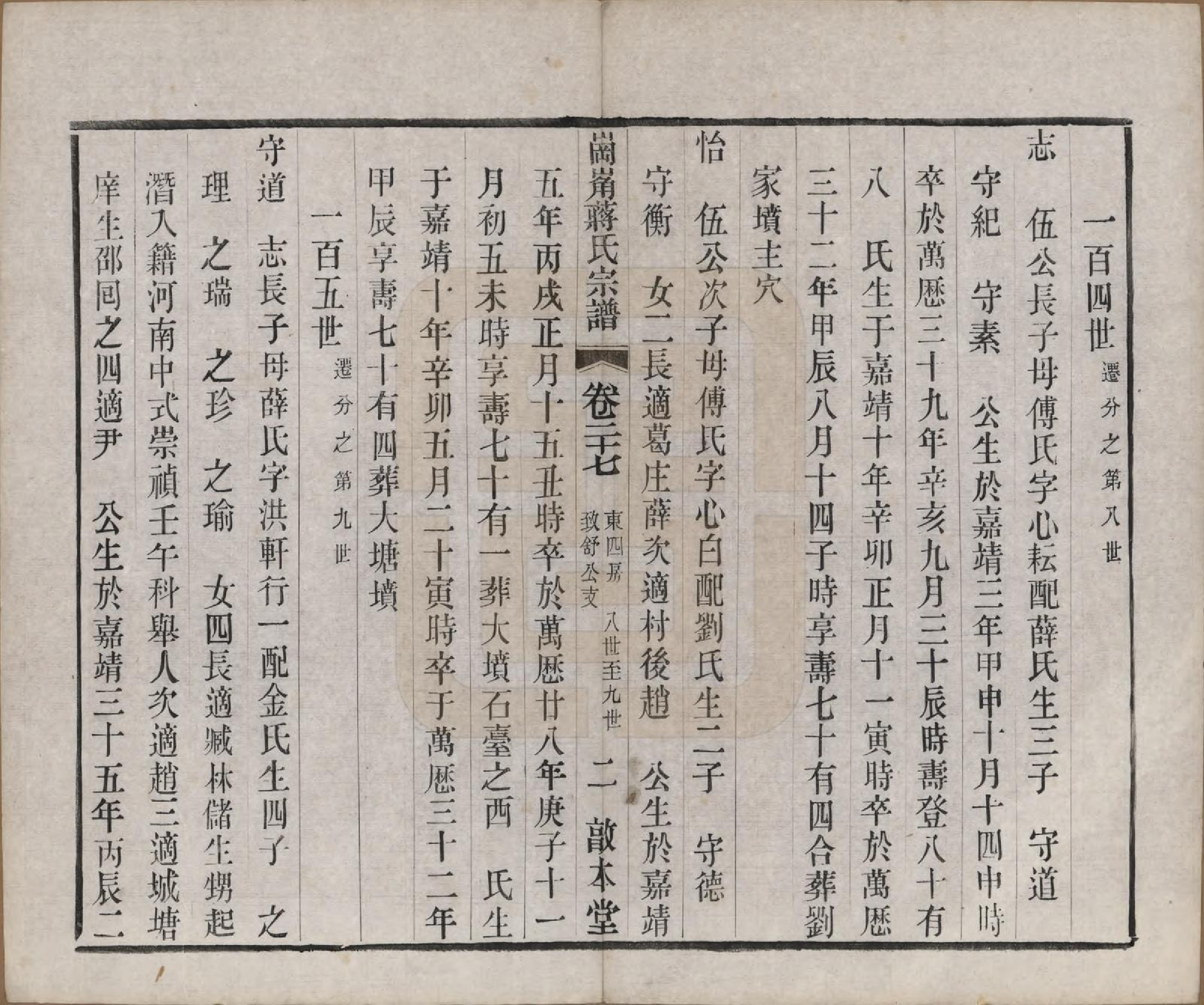 GTJP0707.蒋.中国.岗□蒋氏宗谱四十四卷首一卷末一卷.清宣统三年（1911）_027.pdf_第2页