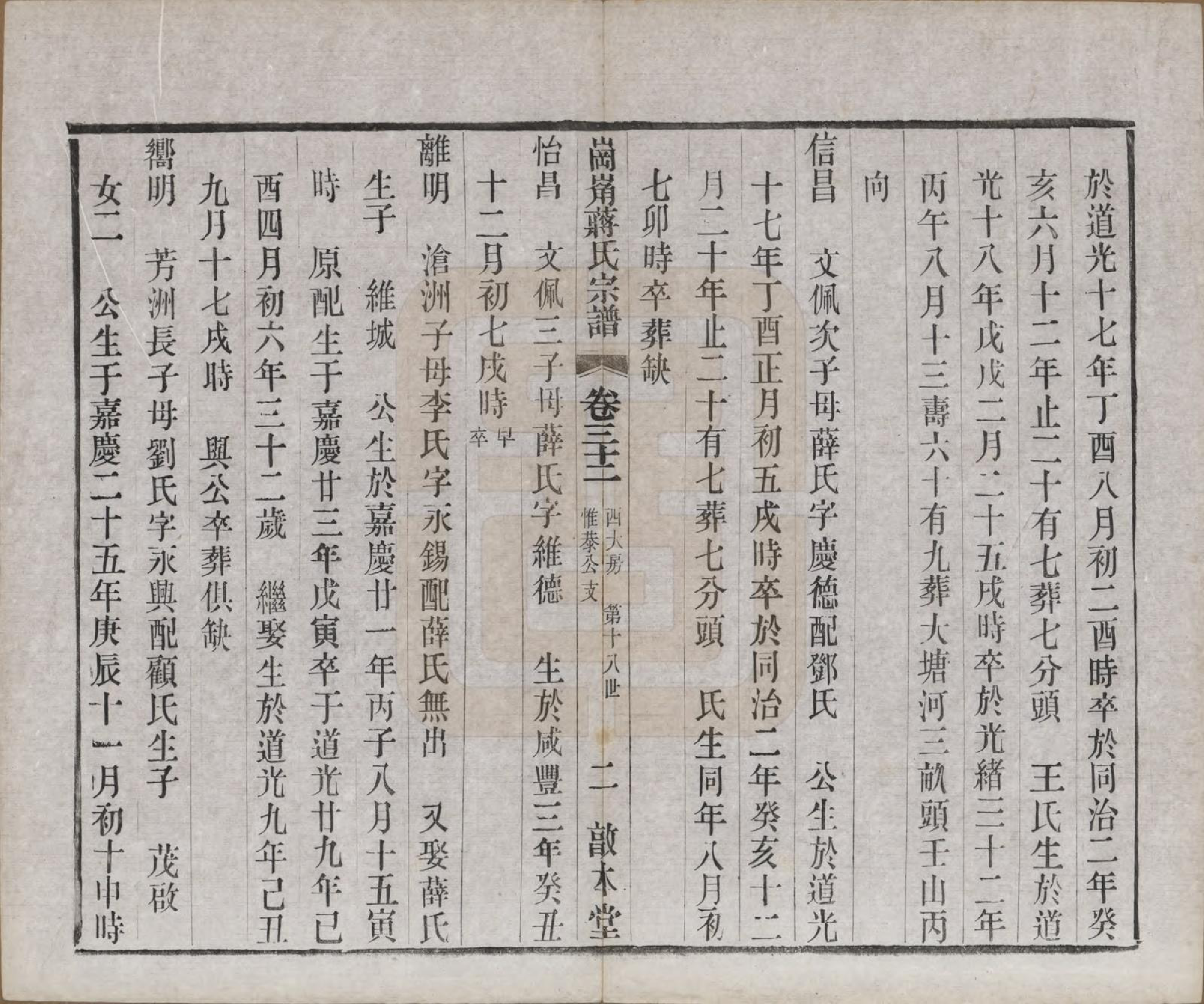 GTJP0707.蒋.中国.岗□蒋氏宗谱四十四卷首一卷末一卷.清宣统三年（1911）_032.pdf_第2页