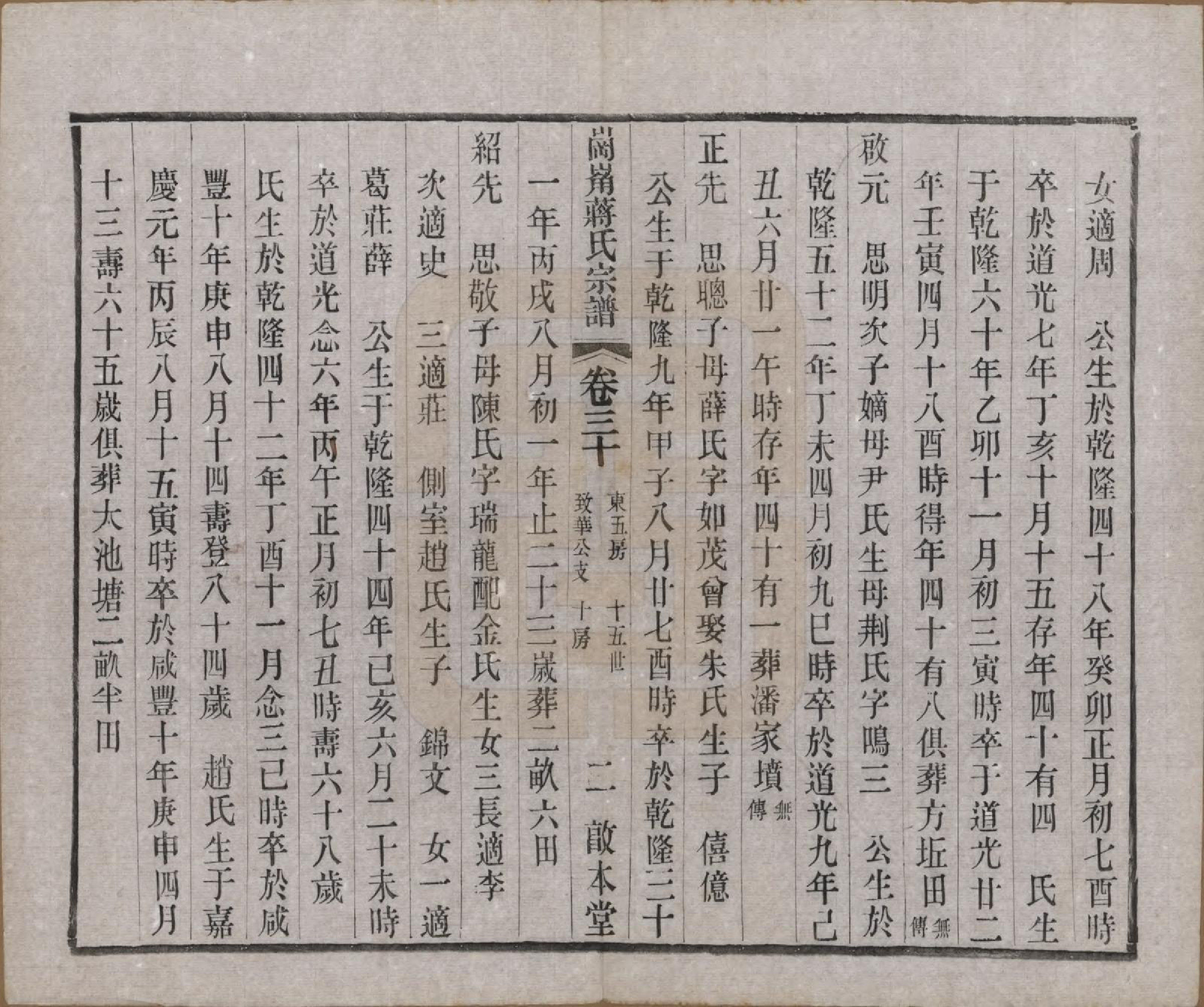 GTJP0707.蒋.中国.岗□蒋氏宗谱四十四卷首一卷末一卷.清宣统三年（1911）_030.pdf_第2页