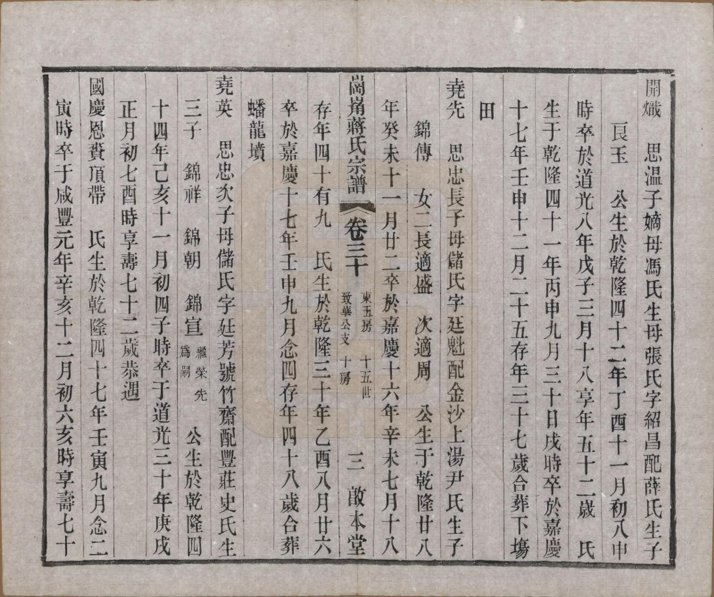 GTJP0707.蒋.中国.岗□蒋氏宗谱四十四卷首一卷末一卷.清宣统三年（1911）_030.pdf_第3页