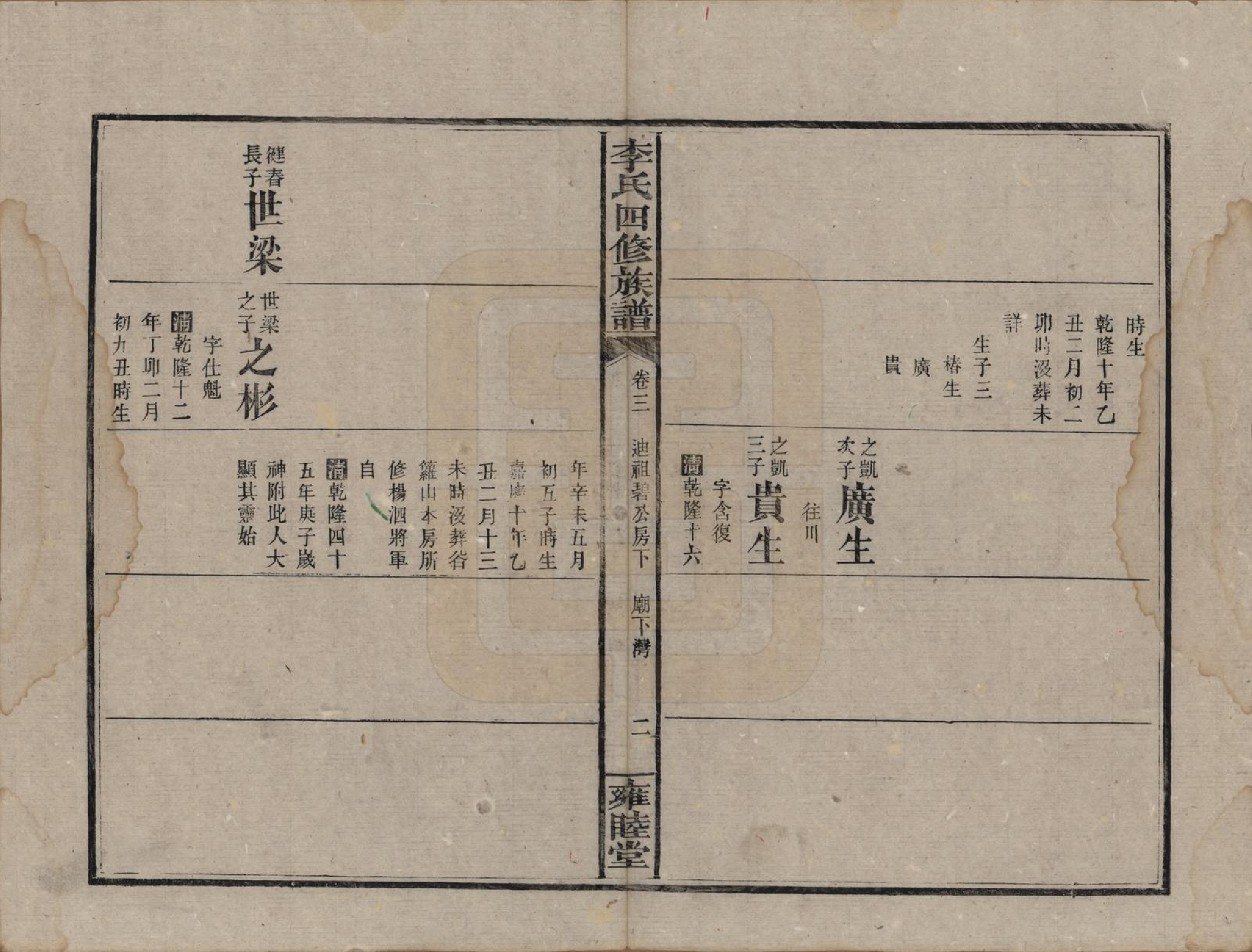 GTJP0800.李.中国.李氏四修族谱.民国37年（1948）_003.pdf_第2页