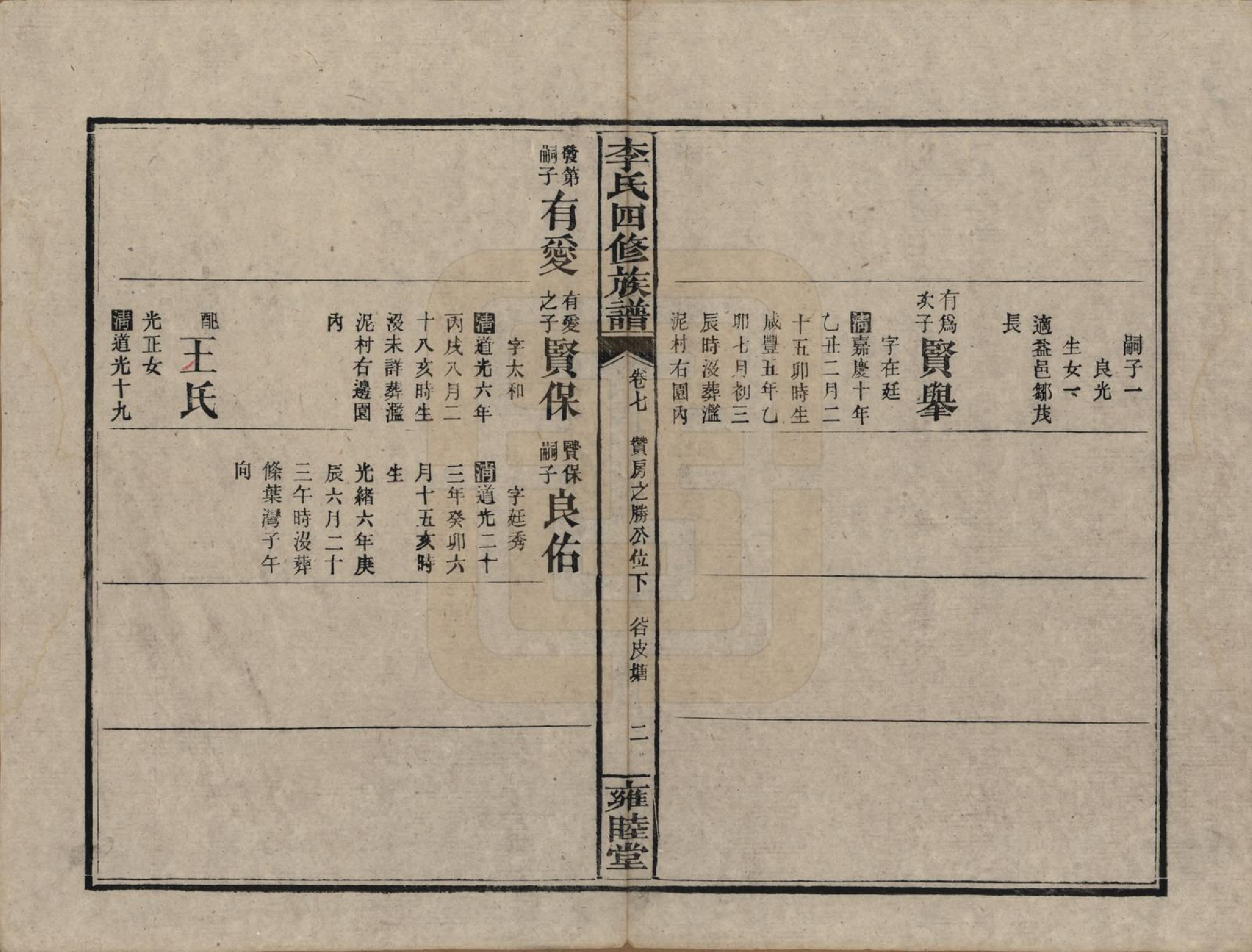 GTJP0800.李.中国.李氏四修族谱.民国37年（1948）_007.pdf_第2页