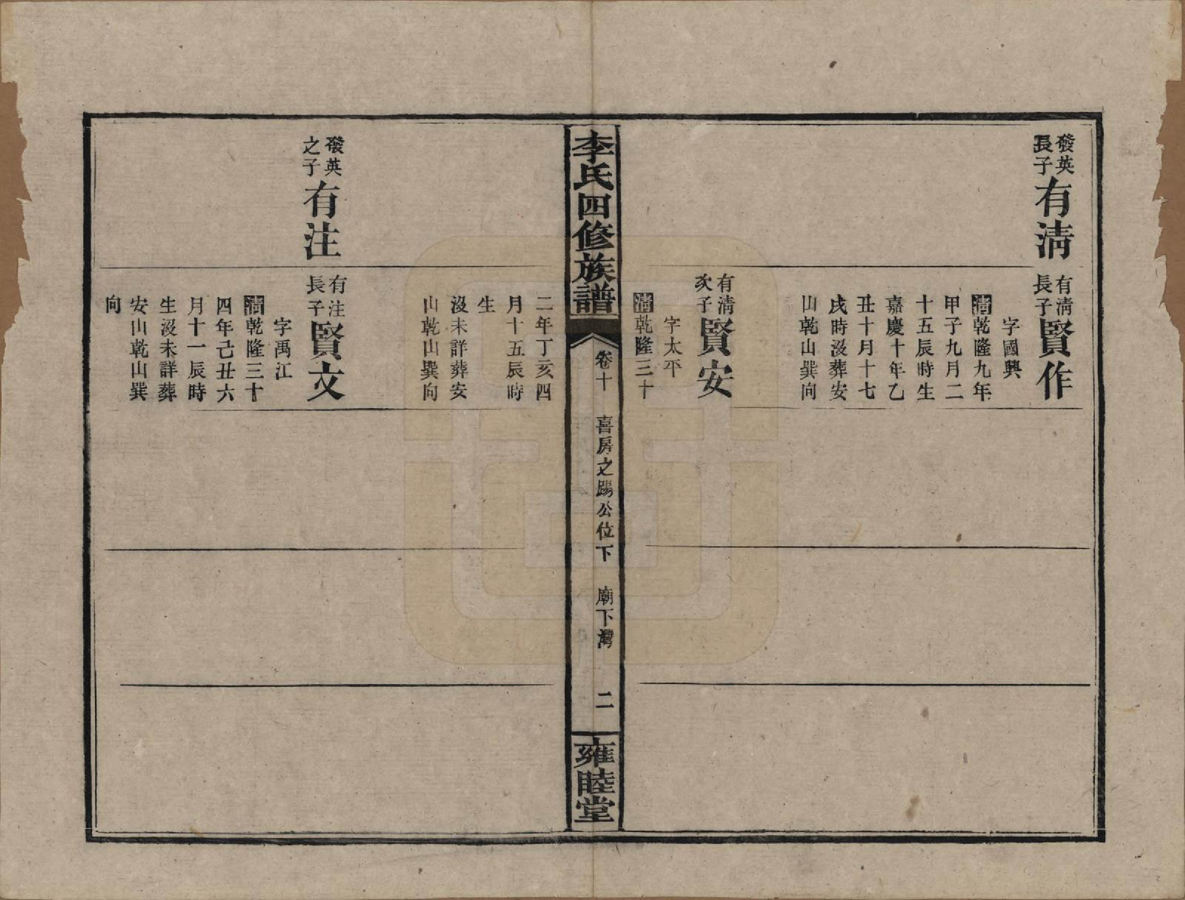 GTJP0800.李.中国.李氏四修族谱.民国37年（1948）_010.pdf_第2页