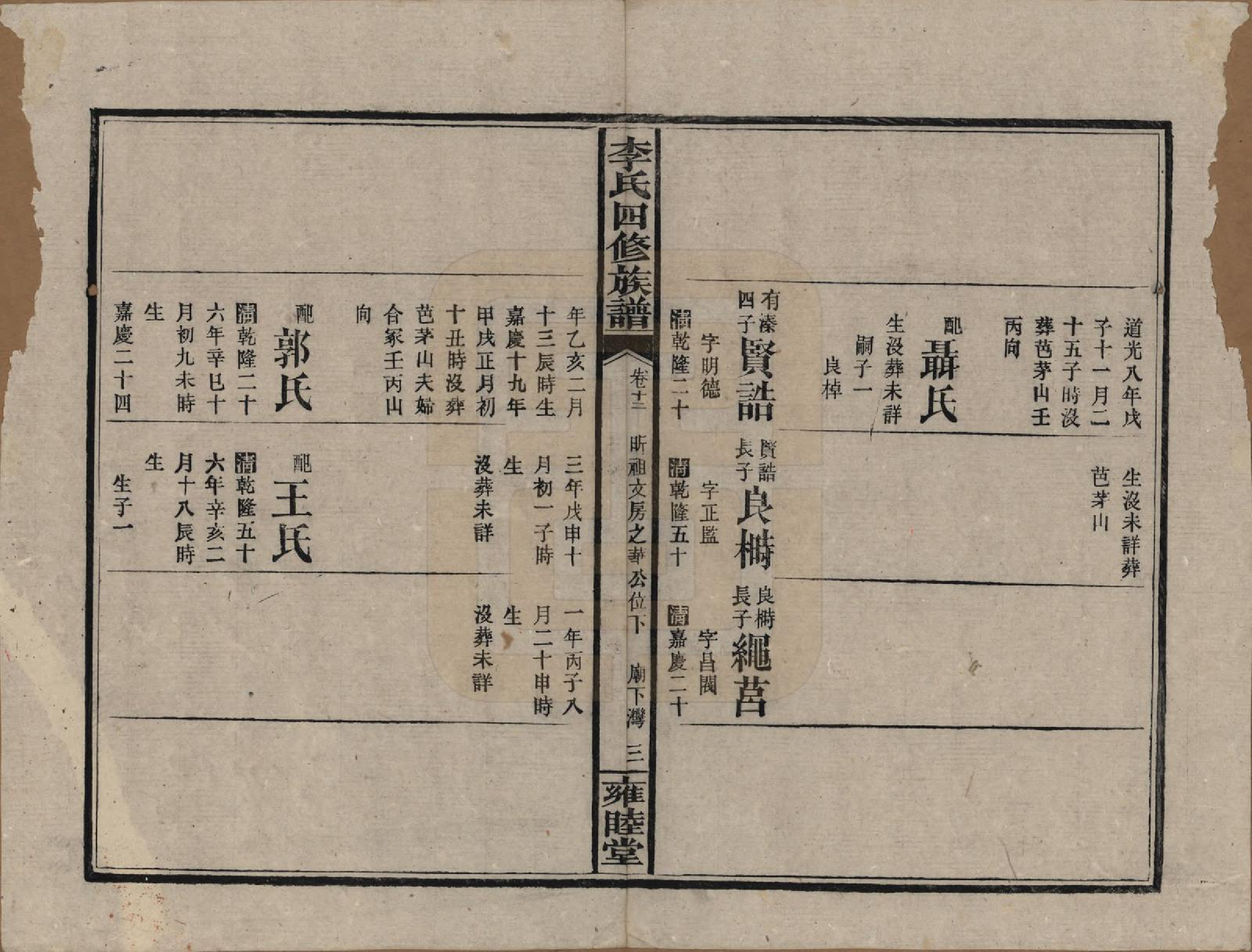 GTJP0800.李.中国.李氏四修族谱.民国37年（1948）_012.pdf_第3页