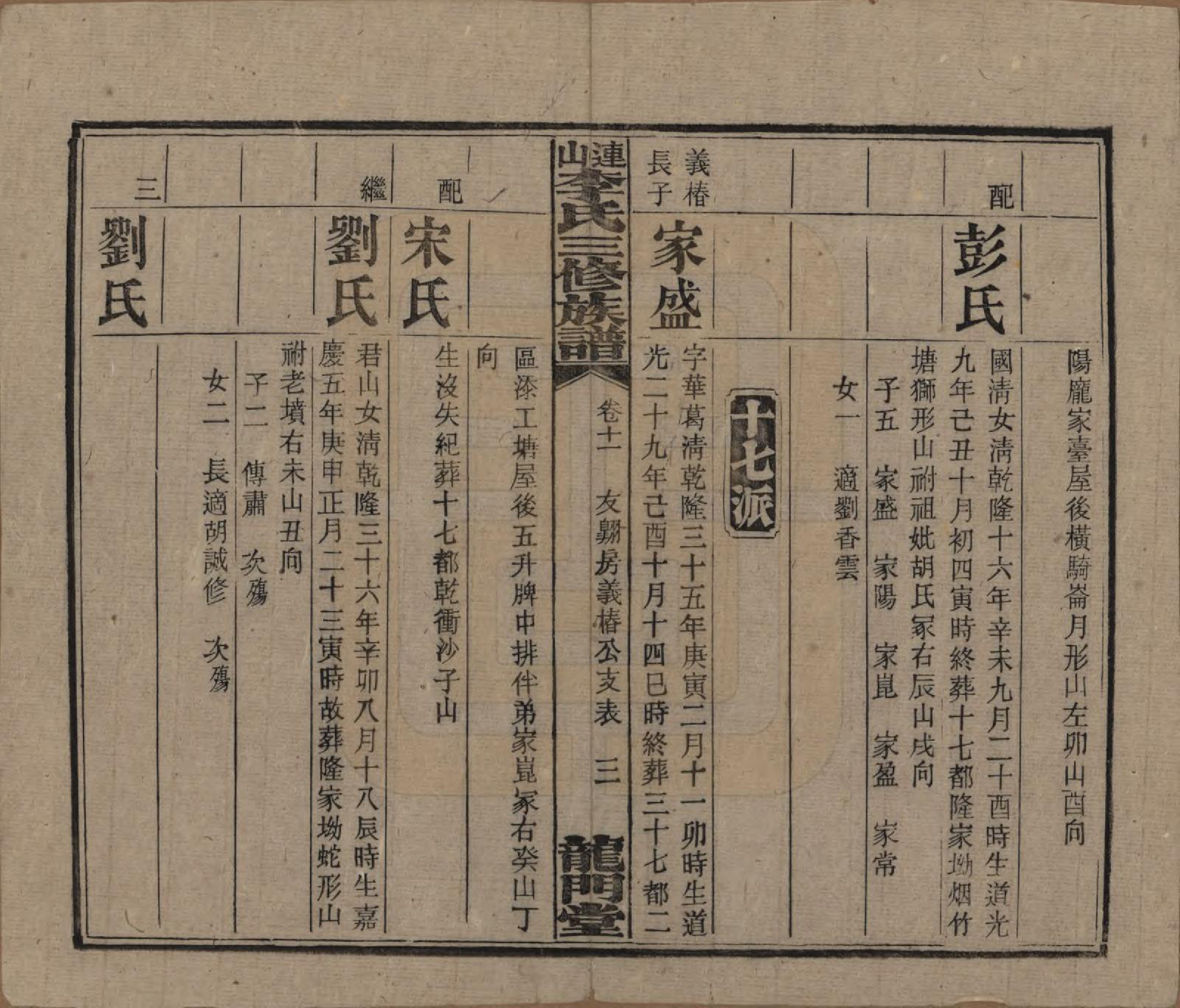 GTJP0780.李.中国.李氏三修族谱.民国10年（1921）_011.pdf_第3页