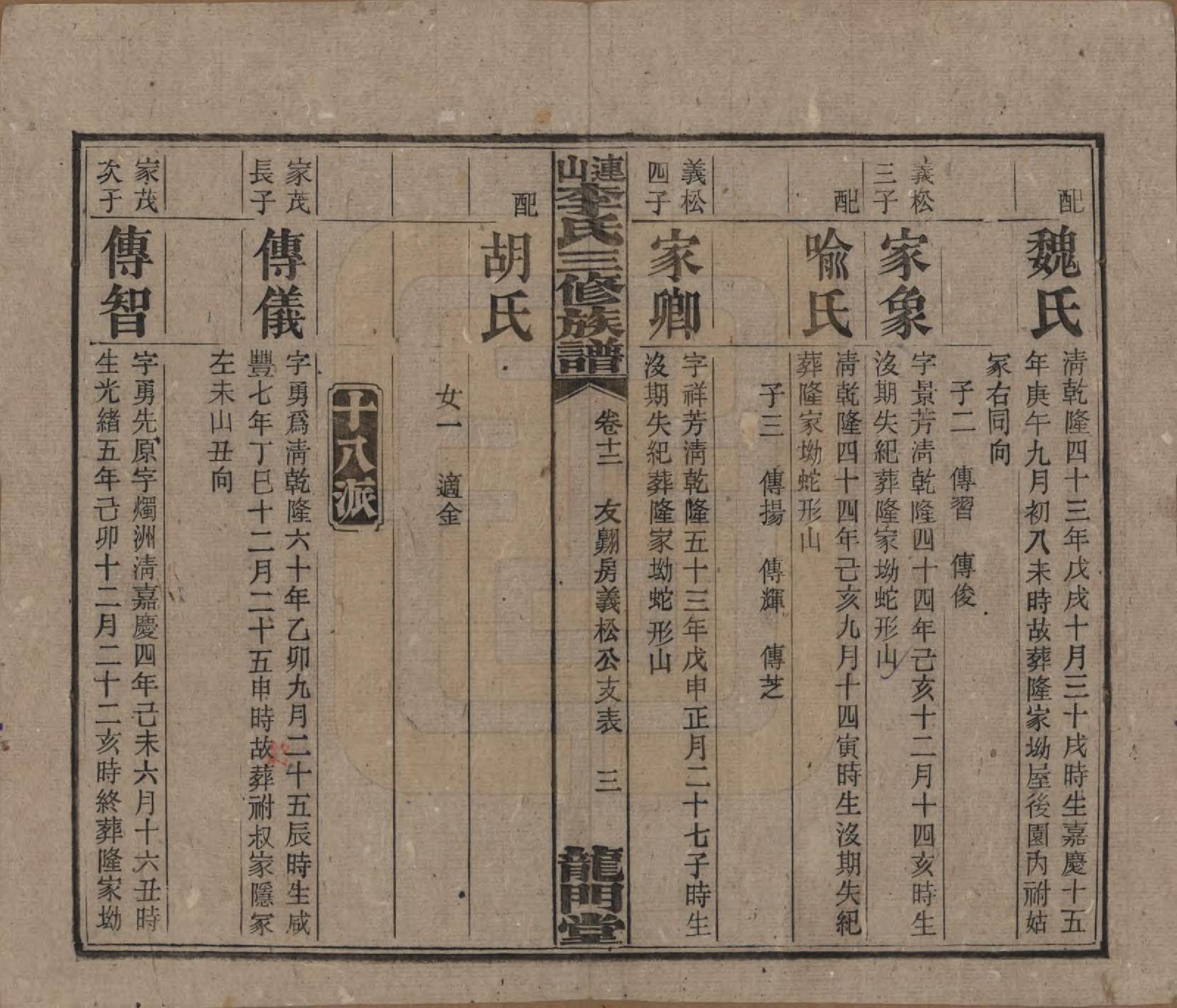 GTJP0780.李.中国.李氏三修族谱.民国10年（1921）_012.pdf_第3页