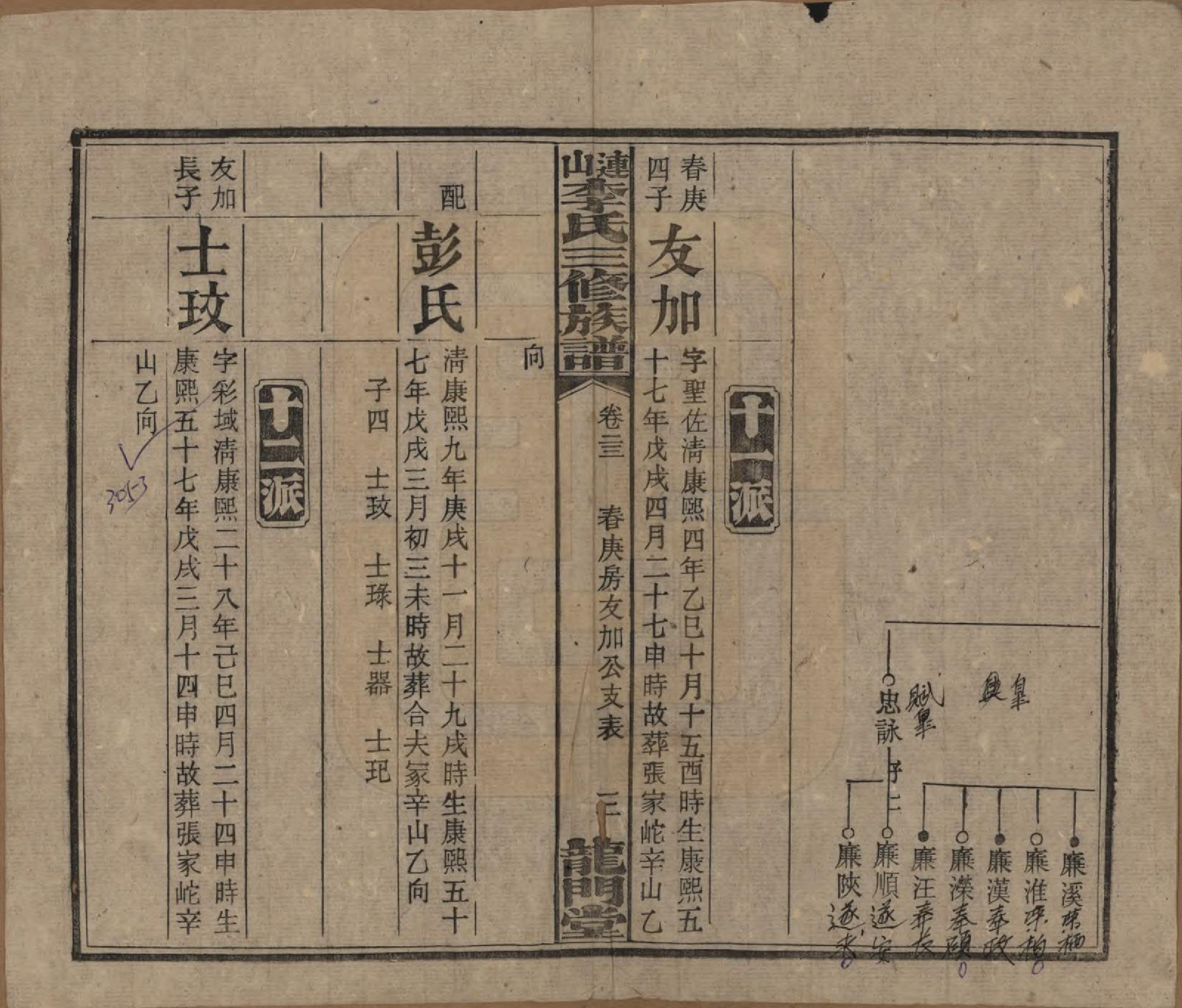 GTJP0780.李.中国.李氏三修族谱.民国10年（1921）_023.pdf_第3页