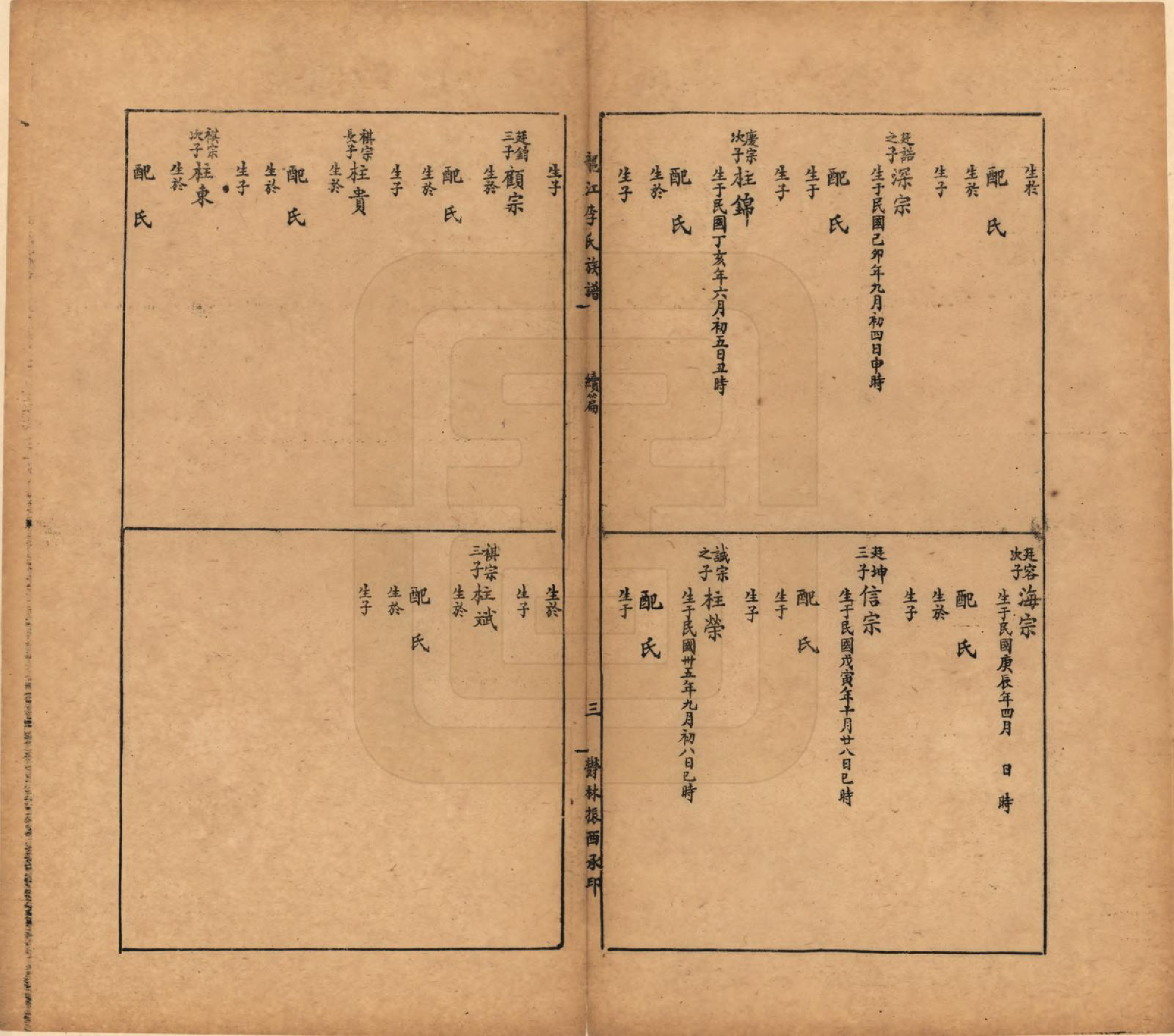 GTJP0821.李.中国.龙江李氏族谱八卷附续编一卷.民国三十八年（1949）_009.pdf_第3页