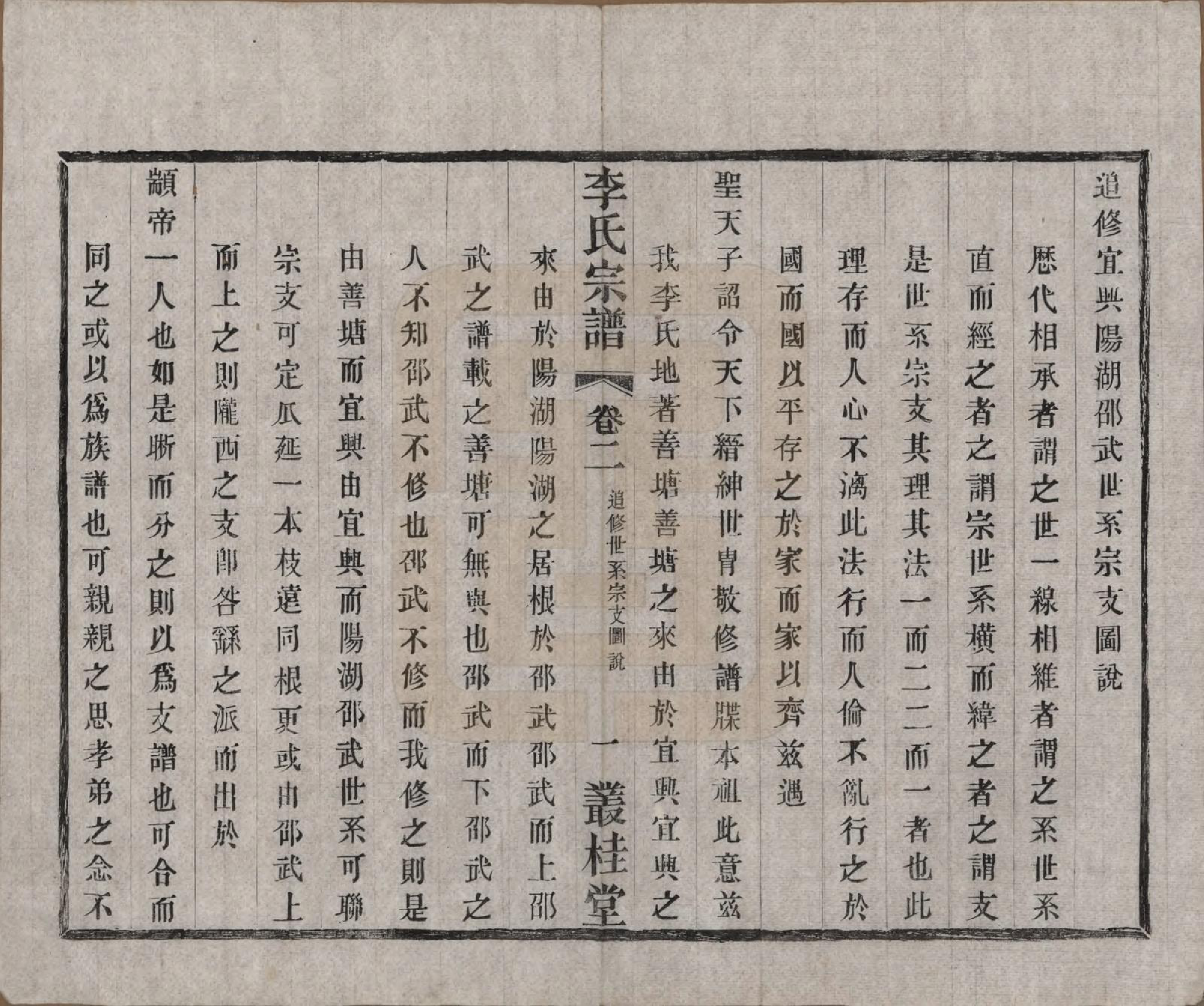 GTJP0823.李.中国.姜塘李氏宗谱十二卷.民国三十年（1941）_002.pdf_第2页