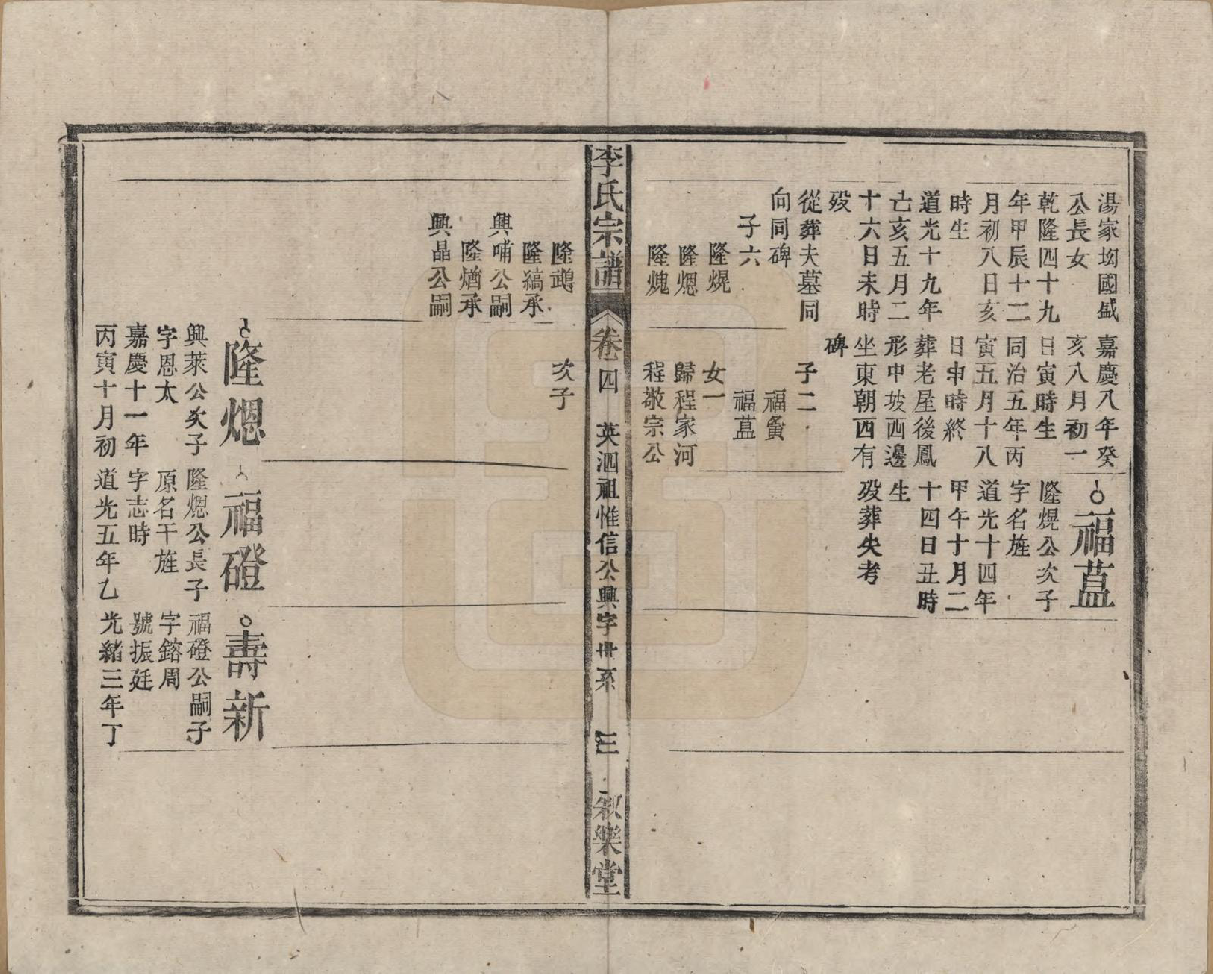 GTJP0824.李.中国.李氏宗谱十九卷首一卷.民国三十三年（1944）_004.pdf_第3页