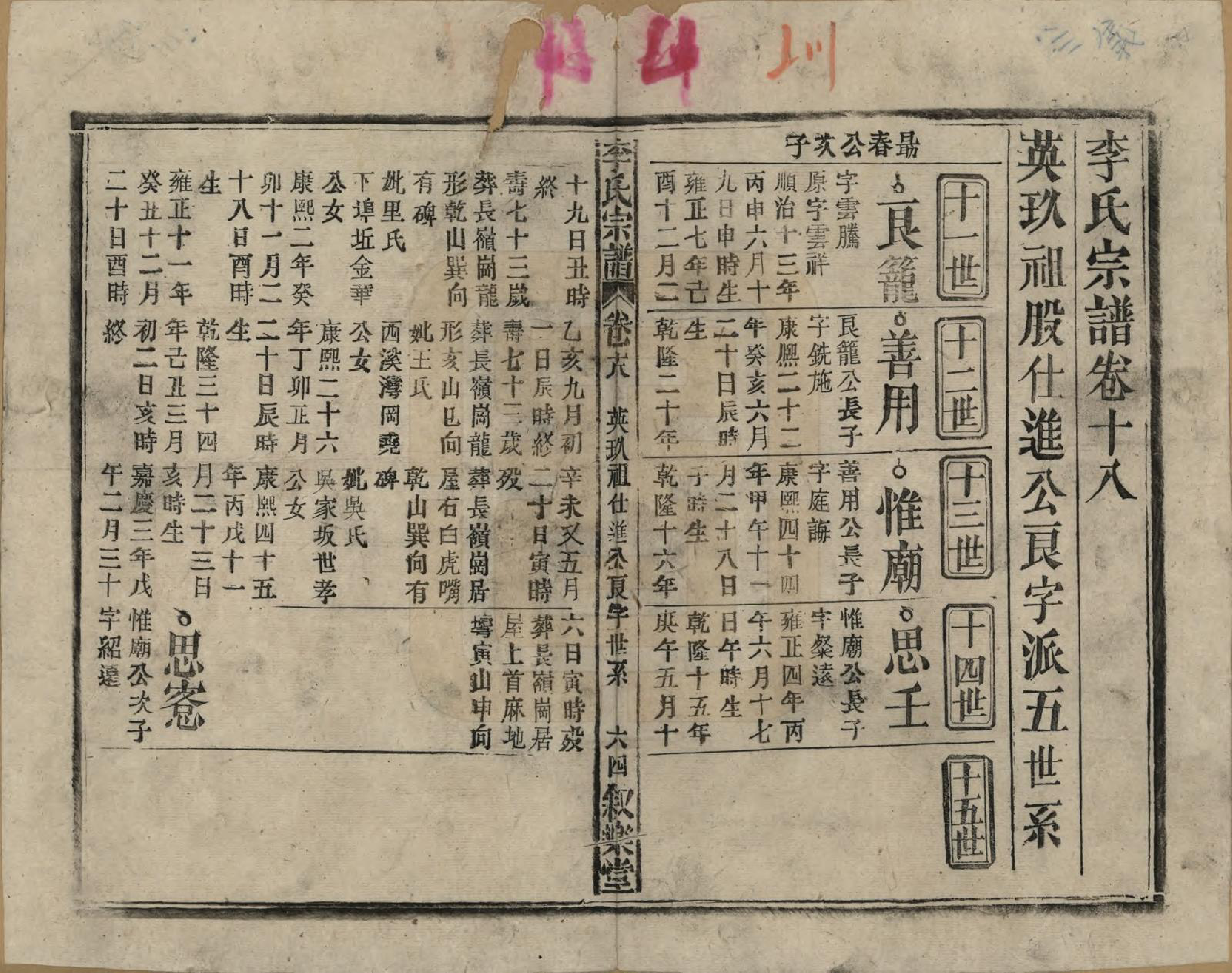 GTJP0824.李.中国.李氏宗谱十九卷首一卷.民国三十三年（1944）_018.pdf_第1页