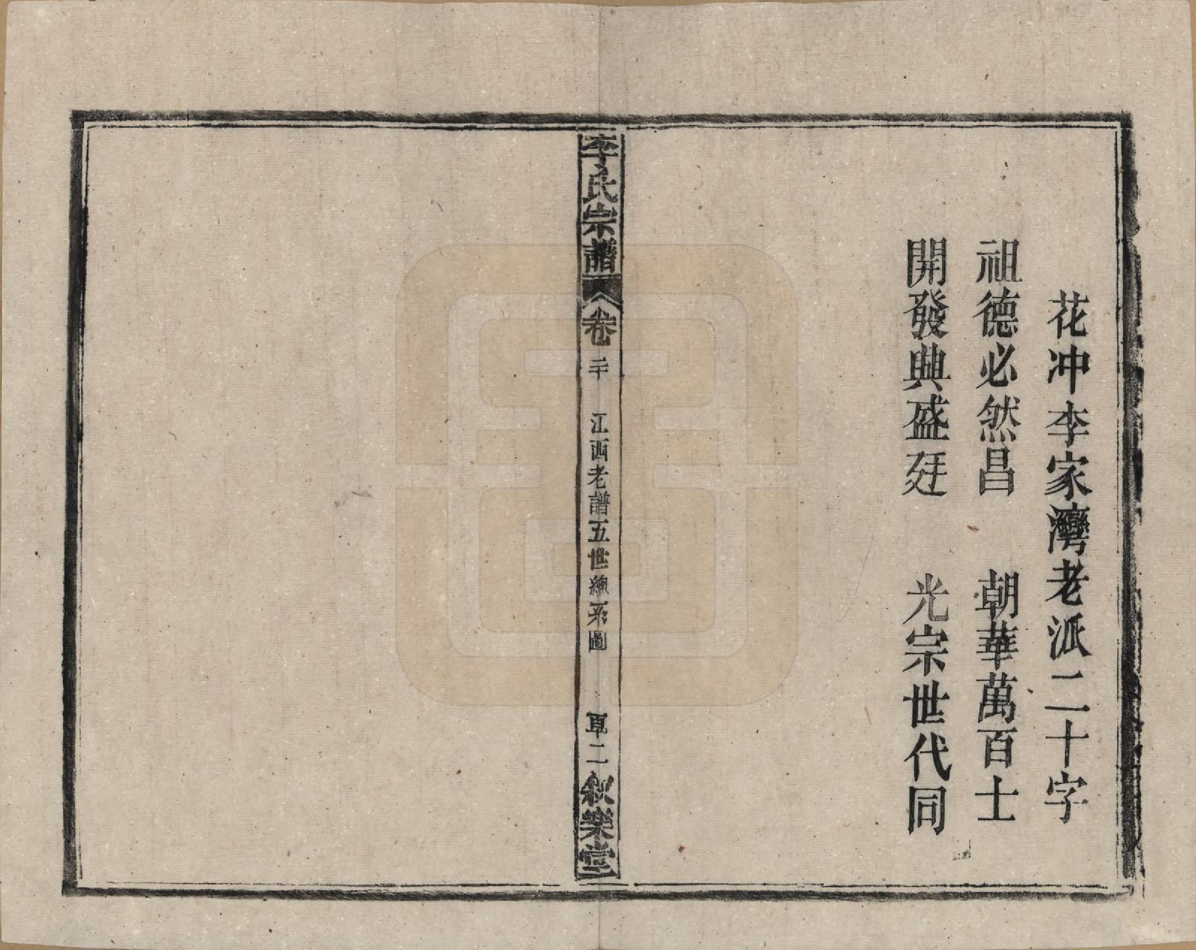 GTJP0824.李.中国.李氏宗谱十九卷首一卷.民国三十三年（1944）_020.pdf_第2页