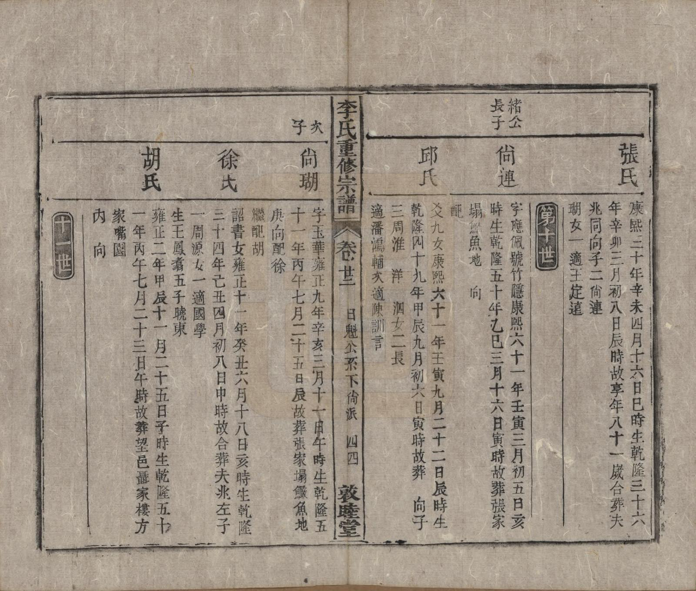 GTJP0857.李.中国.李氏重修宗谱五十卷首一卷.清同治十一年（1872）_022.pdf_第2页