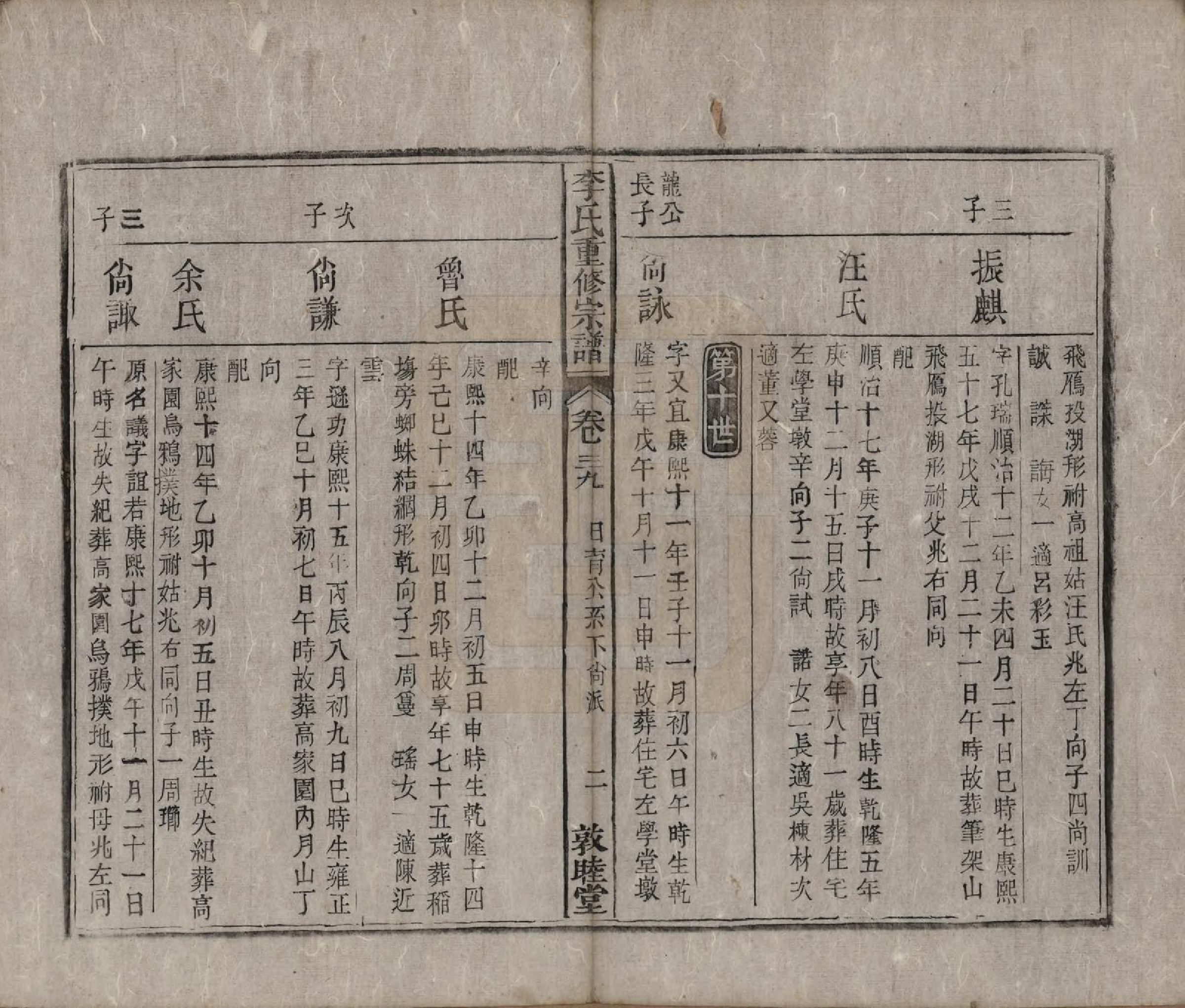 GTJP0857.李.中国.李氏重修宗谱五十卷首一卷.清同治十一年（1872）_039.pdf_第2页