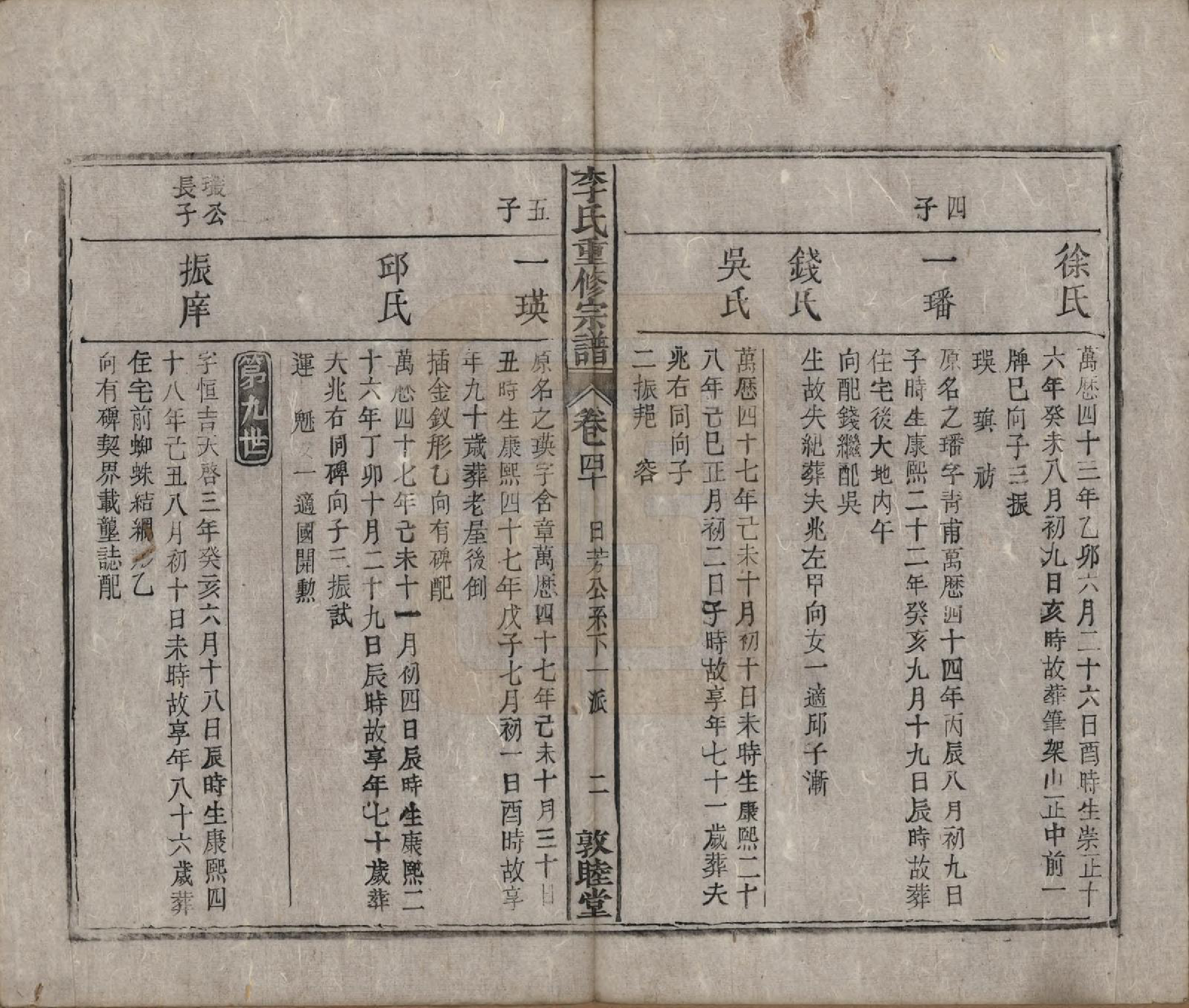 GTJP0857.李.中国.李氏重修宗谱五十卷首一卷.清同治十一年（1872）_040.pdf_第2页