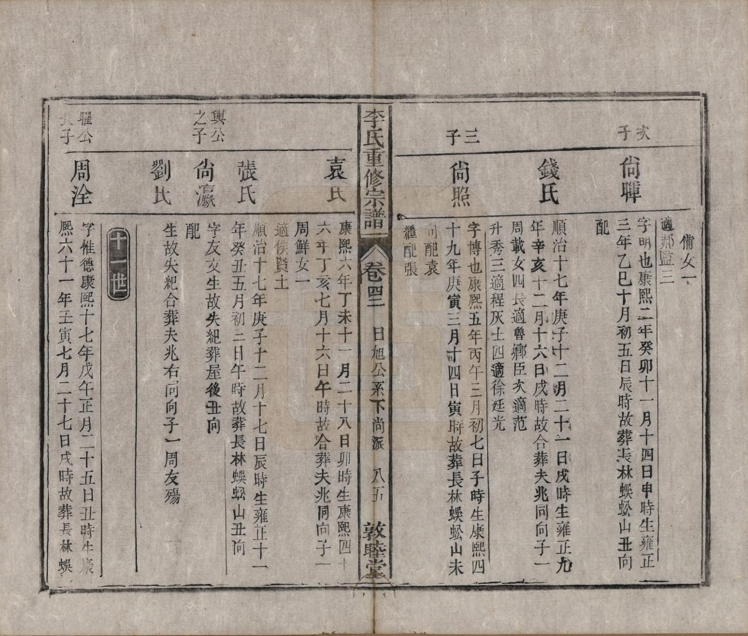 GTJP0857.李.中国.李氏重修宗谱五十卷首一卷.清同治十一年（1872）_042.pdf_第2页