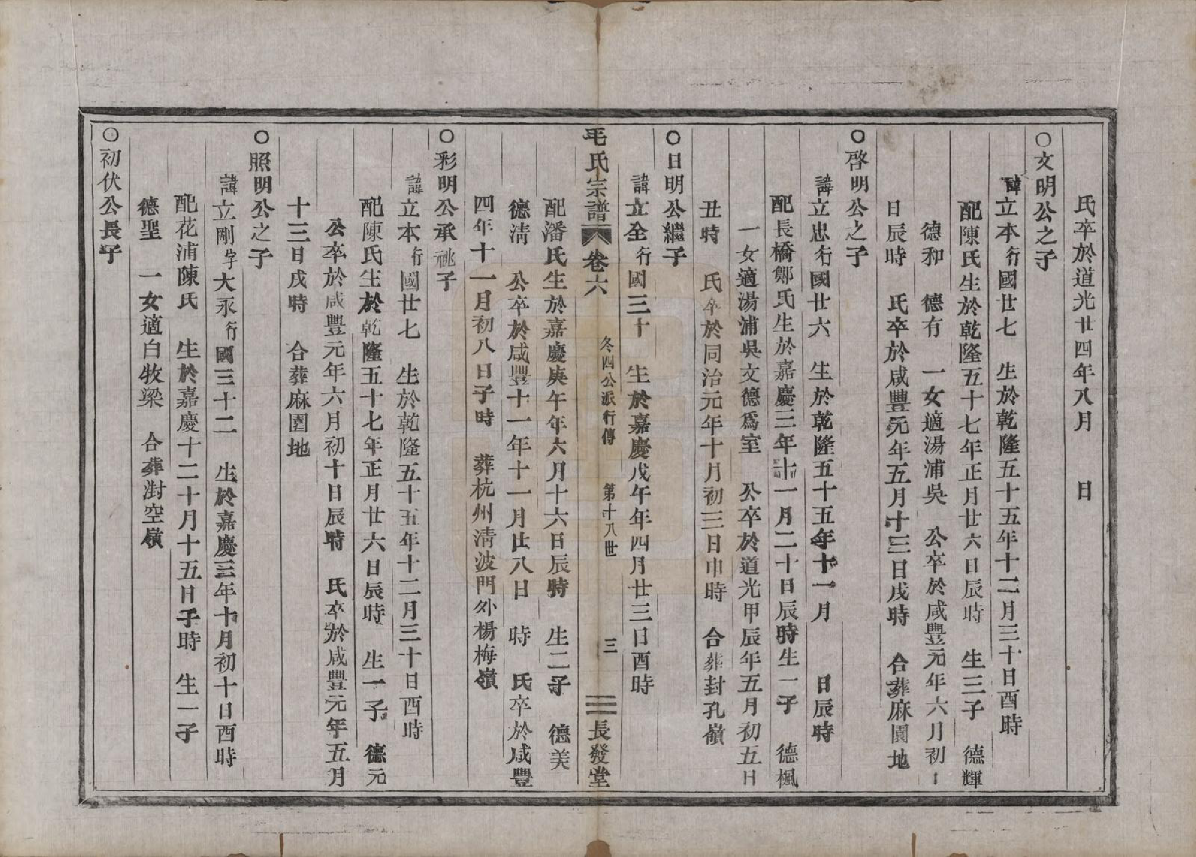 GTJP1082.毛.中国.毛氏宗谱七卷.清同治七年（1868）_006.pdf_第3页