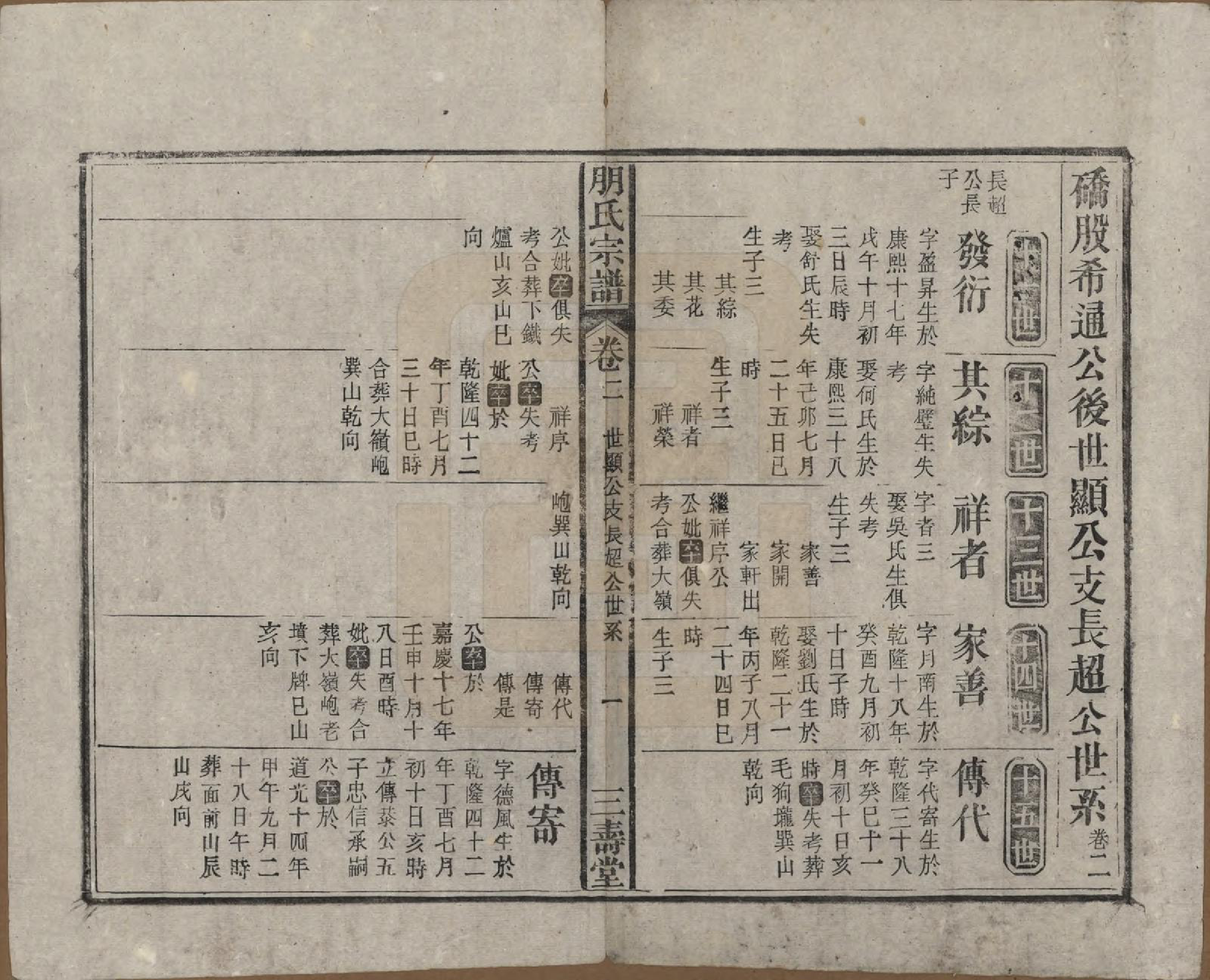 GTJP1136.朋.中国.朋氏宗谱十七卷首一卷末一卷.清宣统三年（1911）_002.pdf_第1页