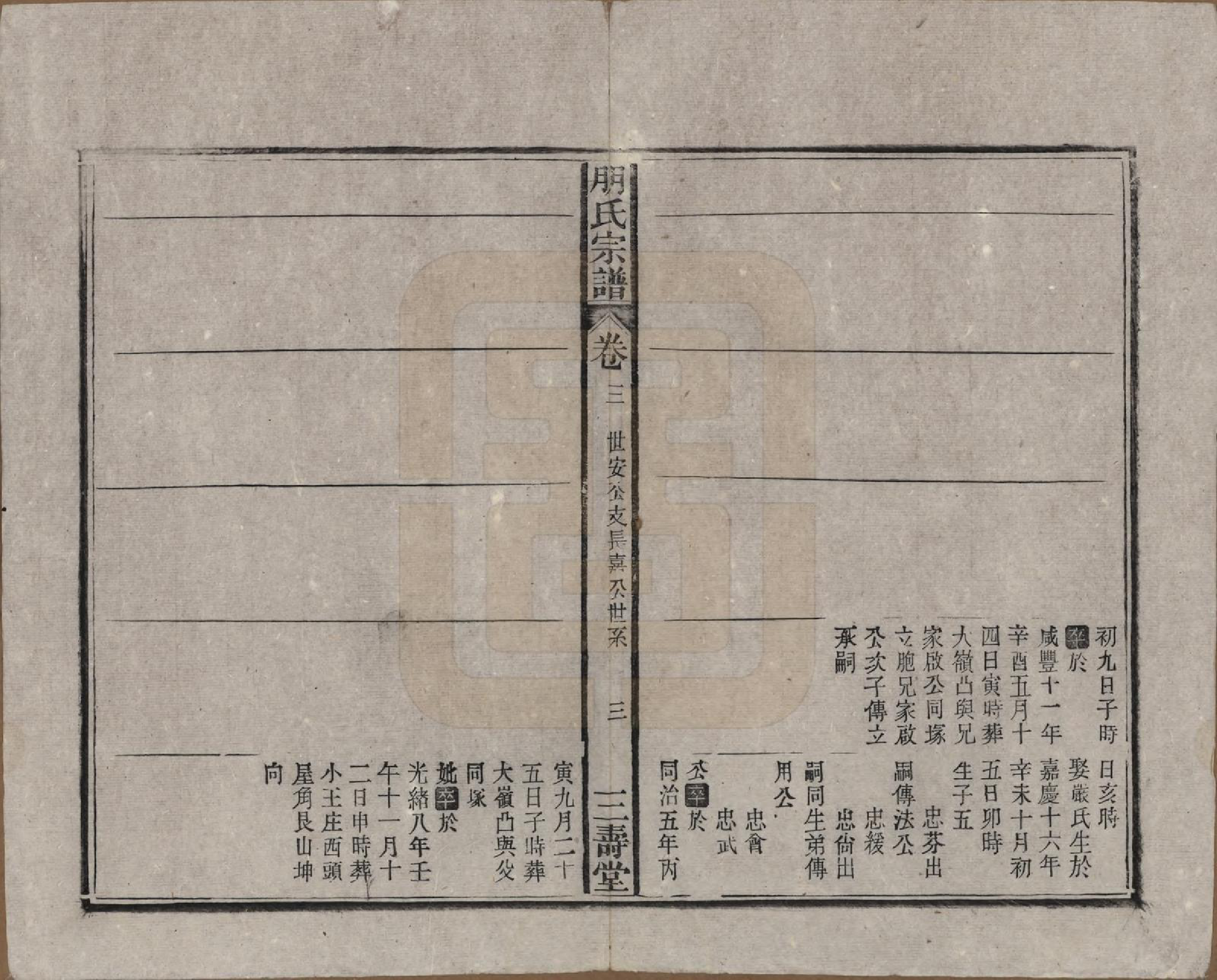 GTJP1136.朋.中国.朋氏宗谱十七卷首一卷末一卷.清宣统三年（1911）_004.pdf_第3页