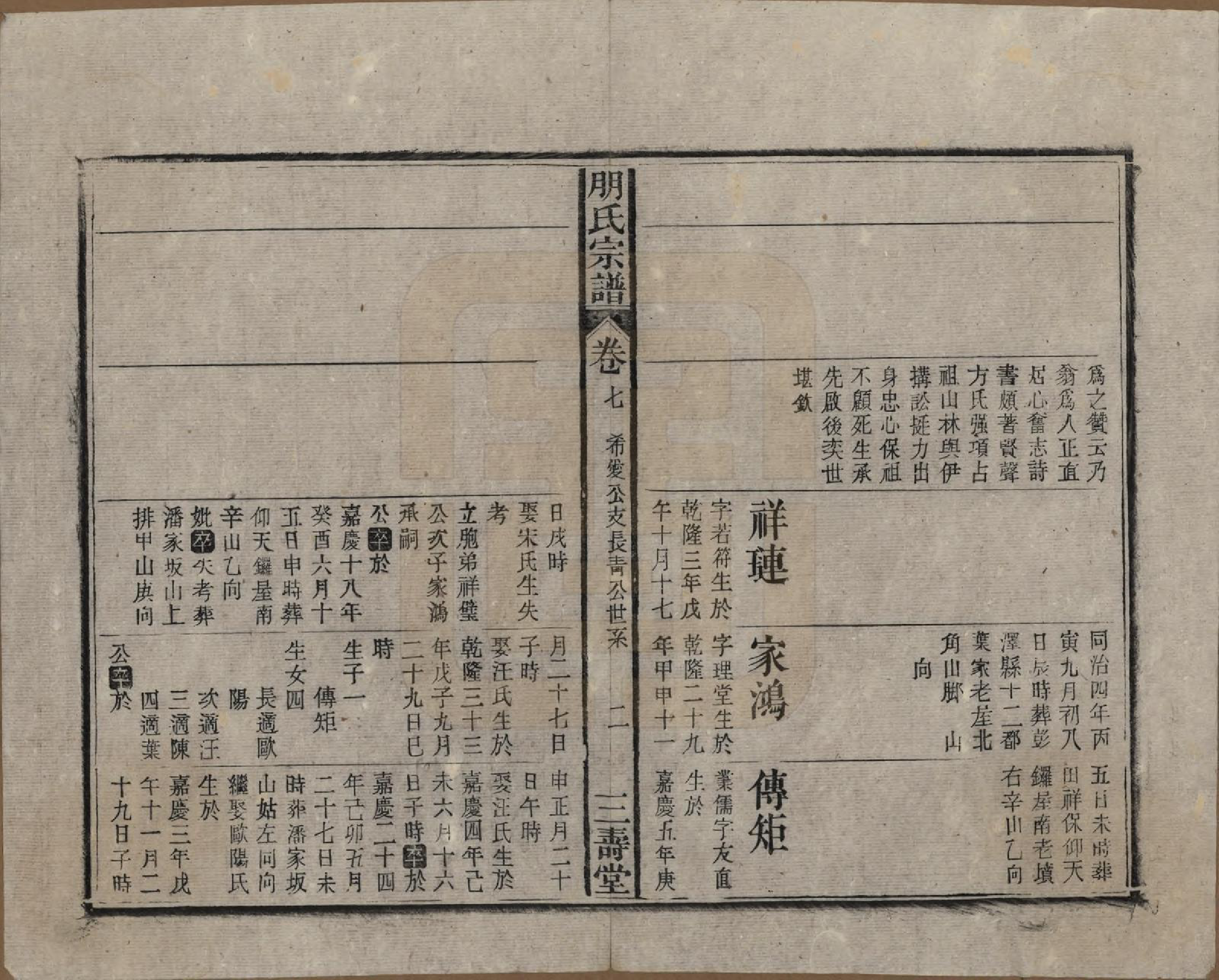 GTJP1136.朋.中国.朋氏宗谱十七卷首一卷末一卷.清宣统三年（1911）_007.pdf_第2页