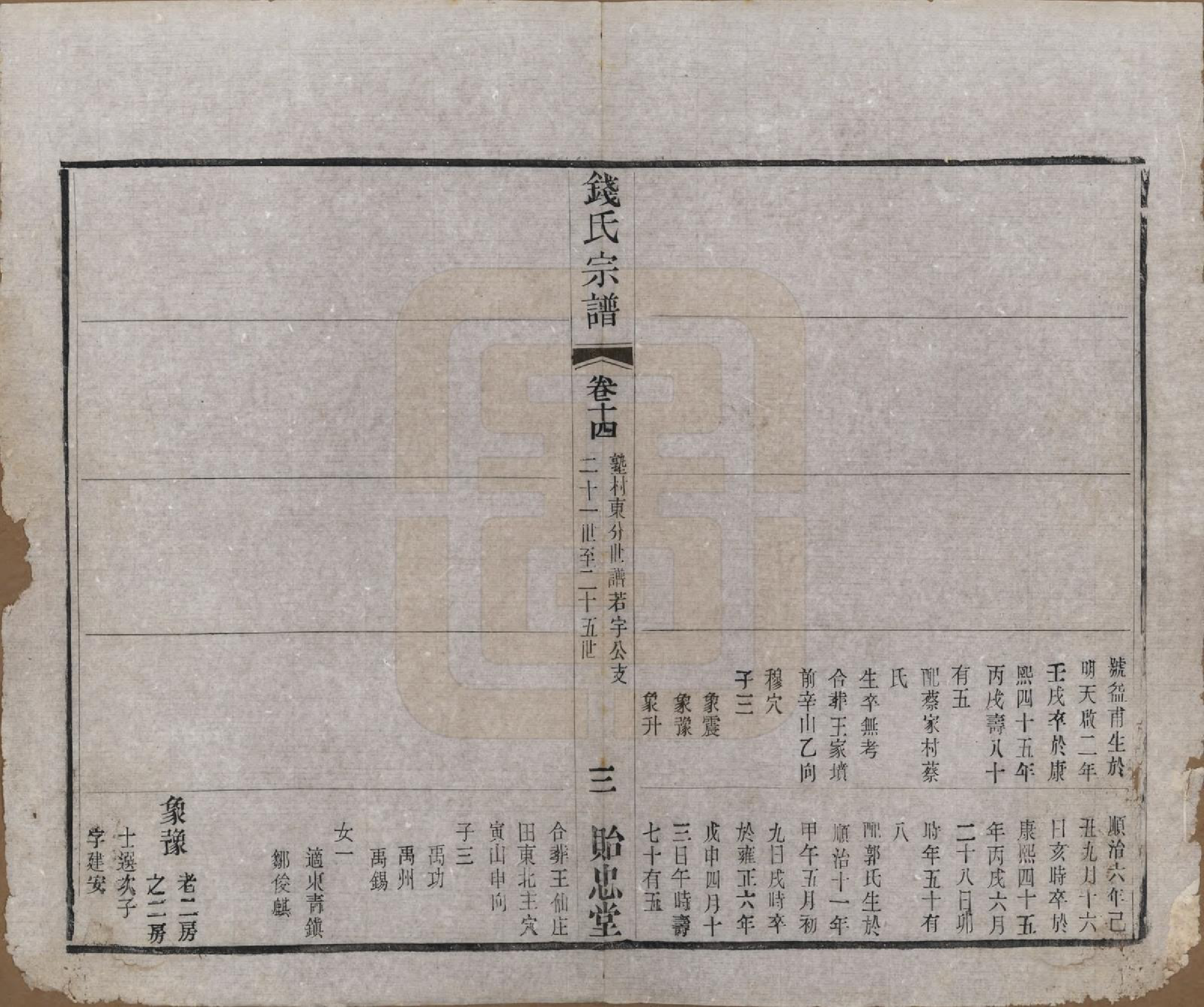 GTJP1180.钱.中国.钱氏宗谱十六卷.清光绪二十六年（1900）_014.pdf_第3页