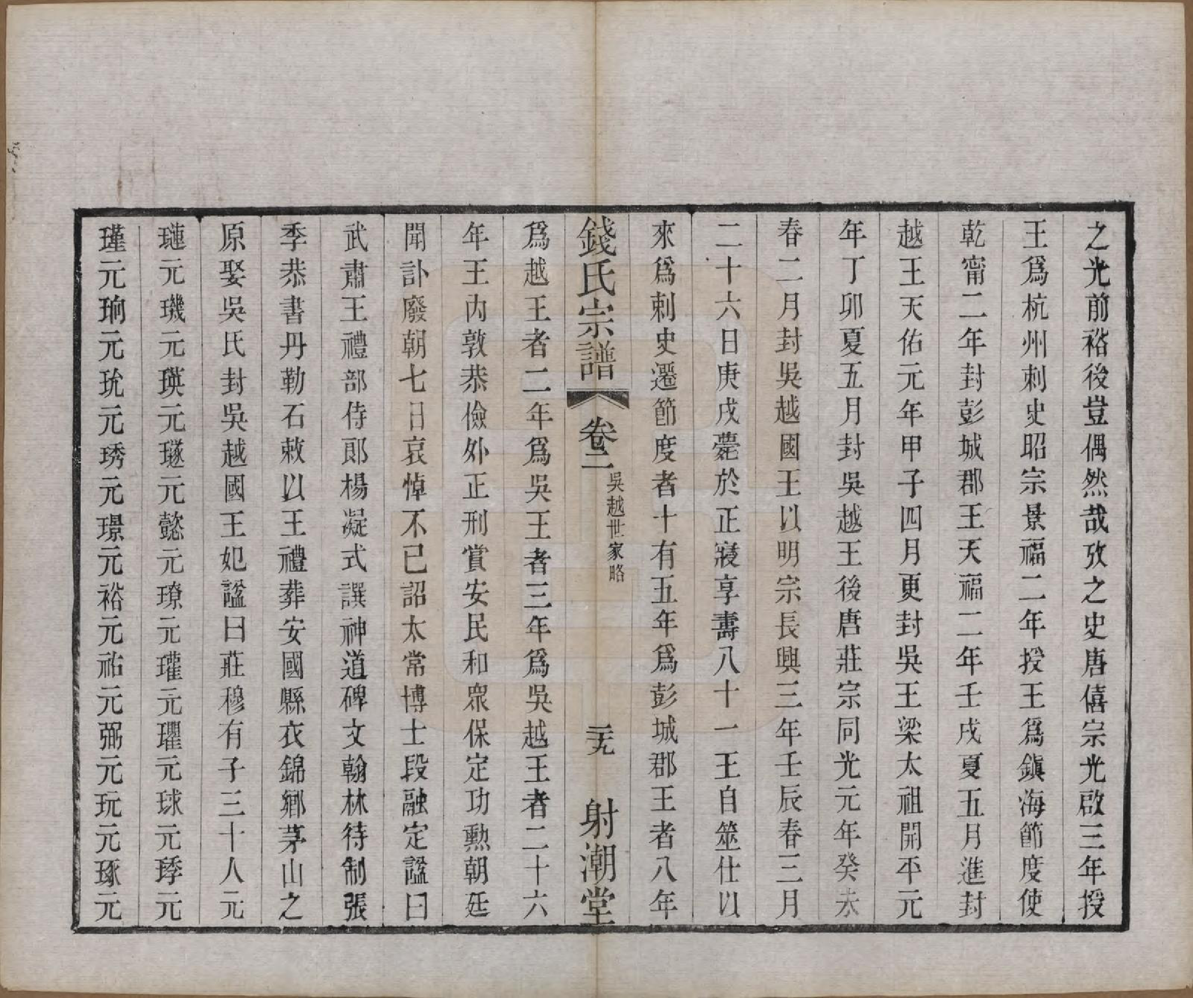 GTJP1182.钱.中国.钱氏宗谱十三卷首一卷.清光绪六年（1880）_003.pdf_第2页