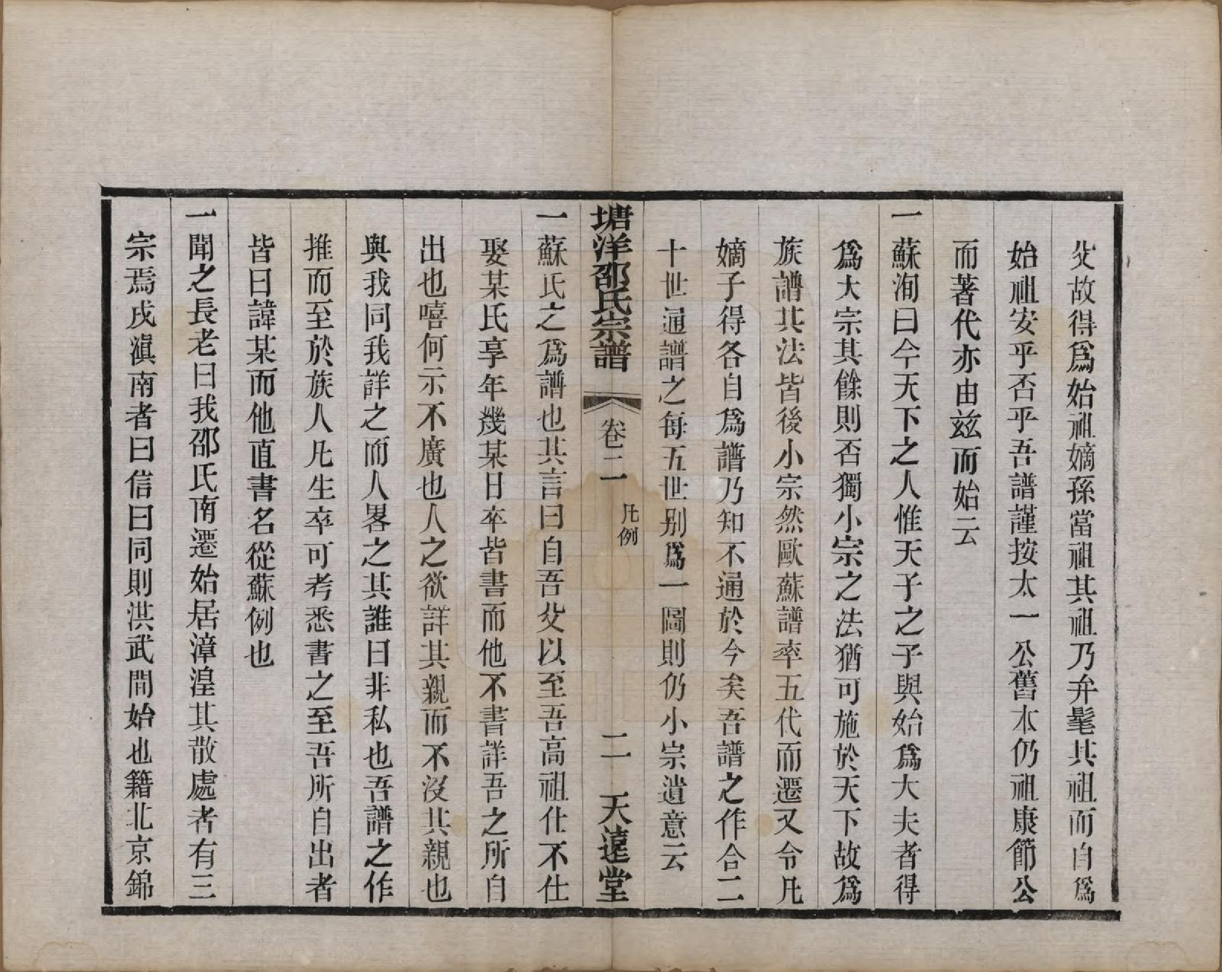 GTJP1242.邵.中国.塘洋邵氏宗谱十二卷.民国八年（1919）_002.pdf_第2页