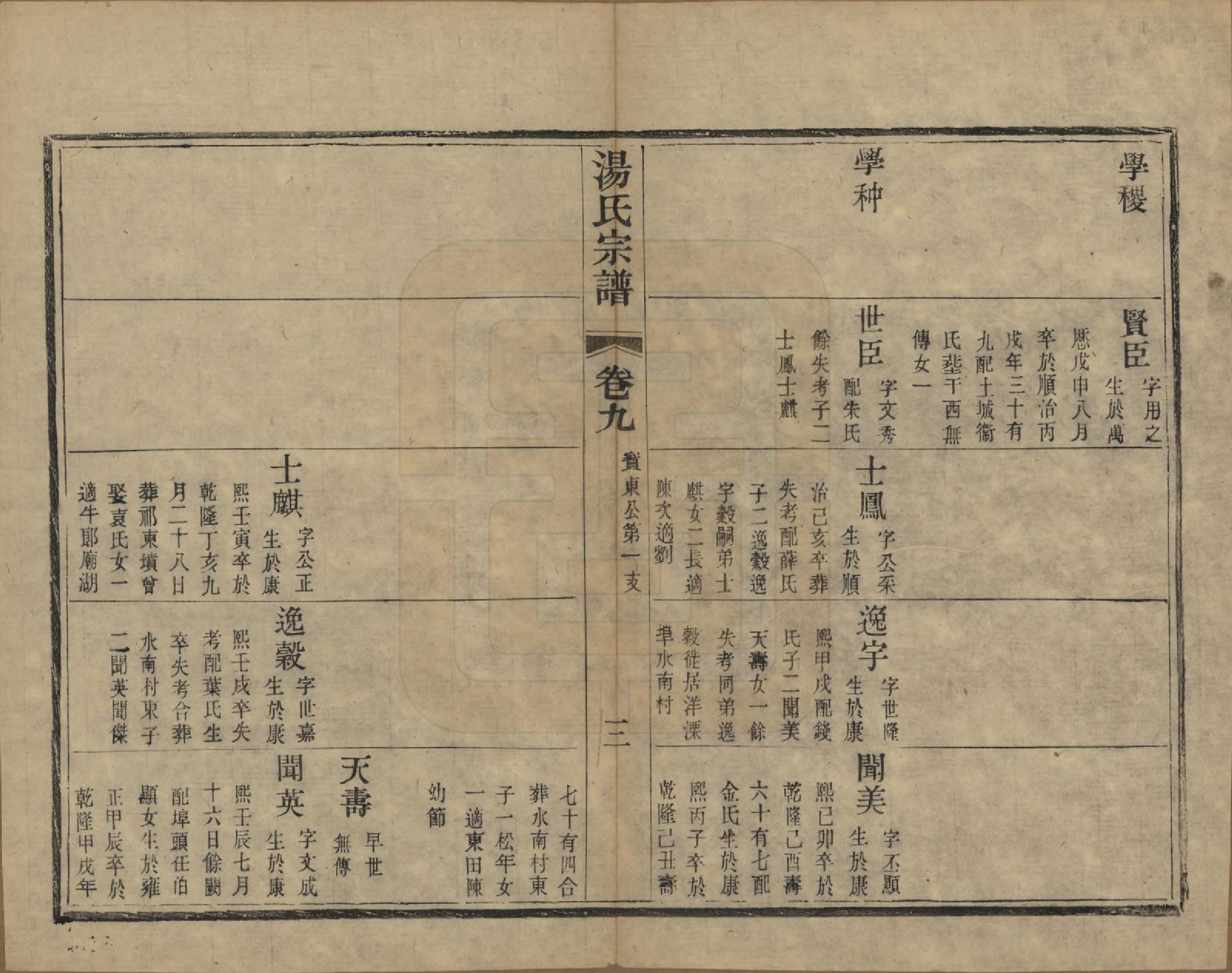 GTJP1393.汤.中国.汤氏续修宗谱二十六卷首一卷.清光绪三十四年（1908）_009.pdf_第3页