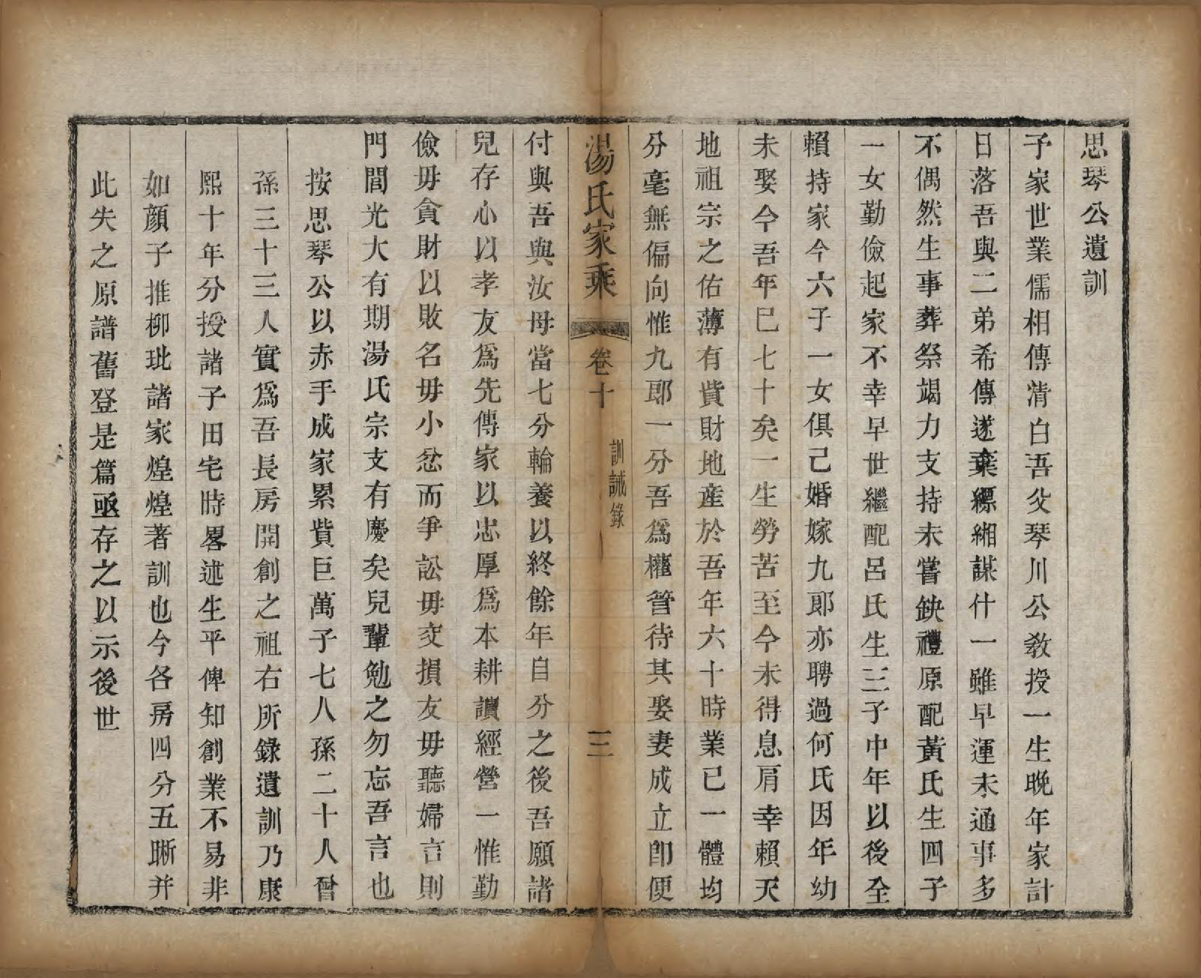 GTJP1394.汤.中国.汤氏家乘十四卷首一卷.清同治十三年（1874）_010.pdf_第3页