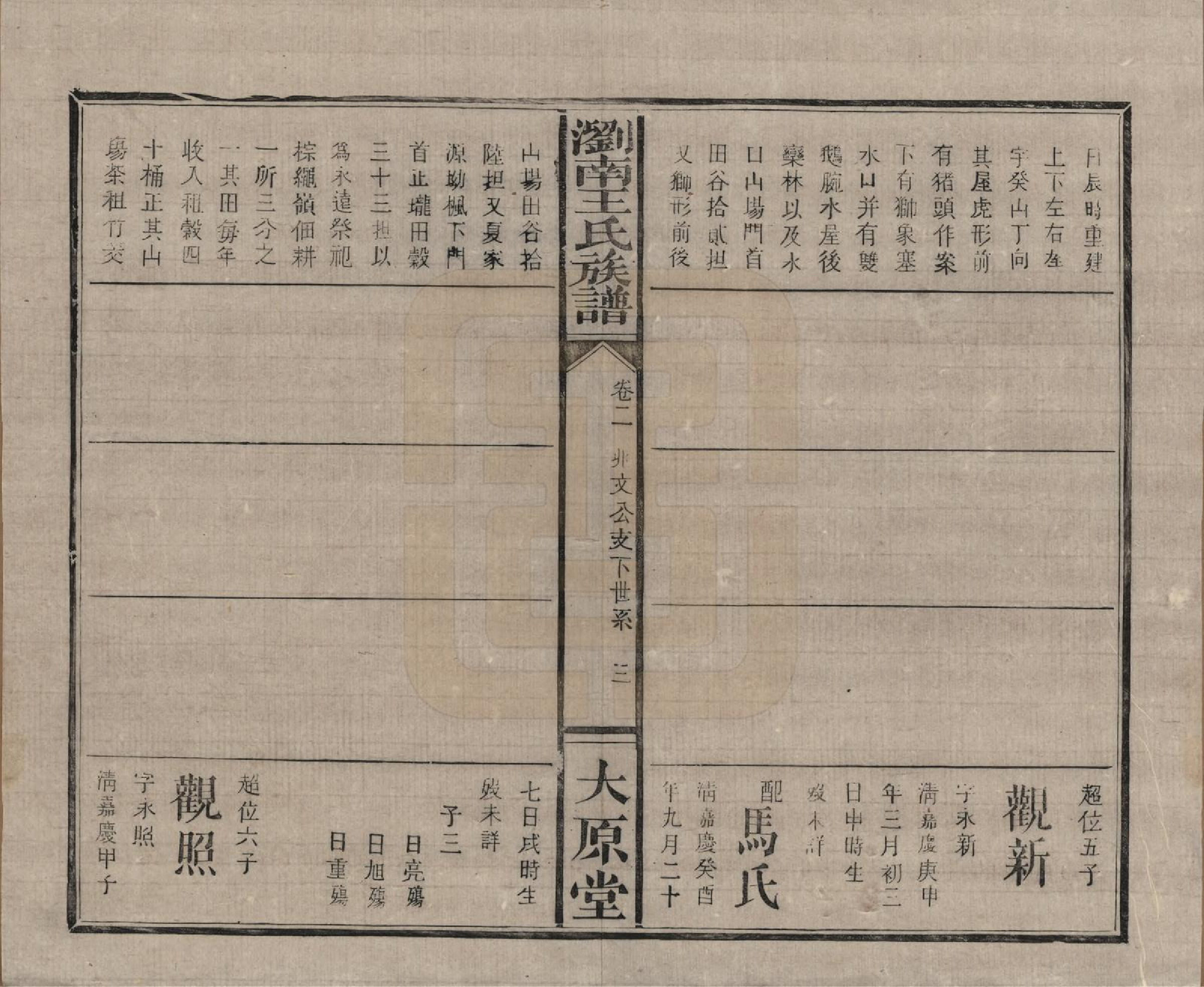 GTJP1528.王.中国.浏南王氏族谱.民国8年（1919）_002.pdf_第3页