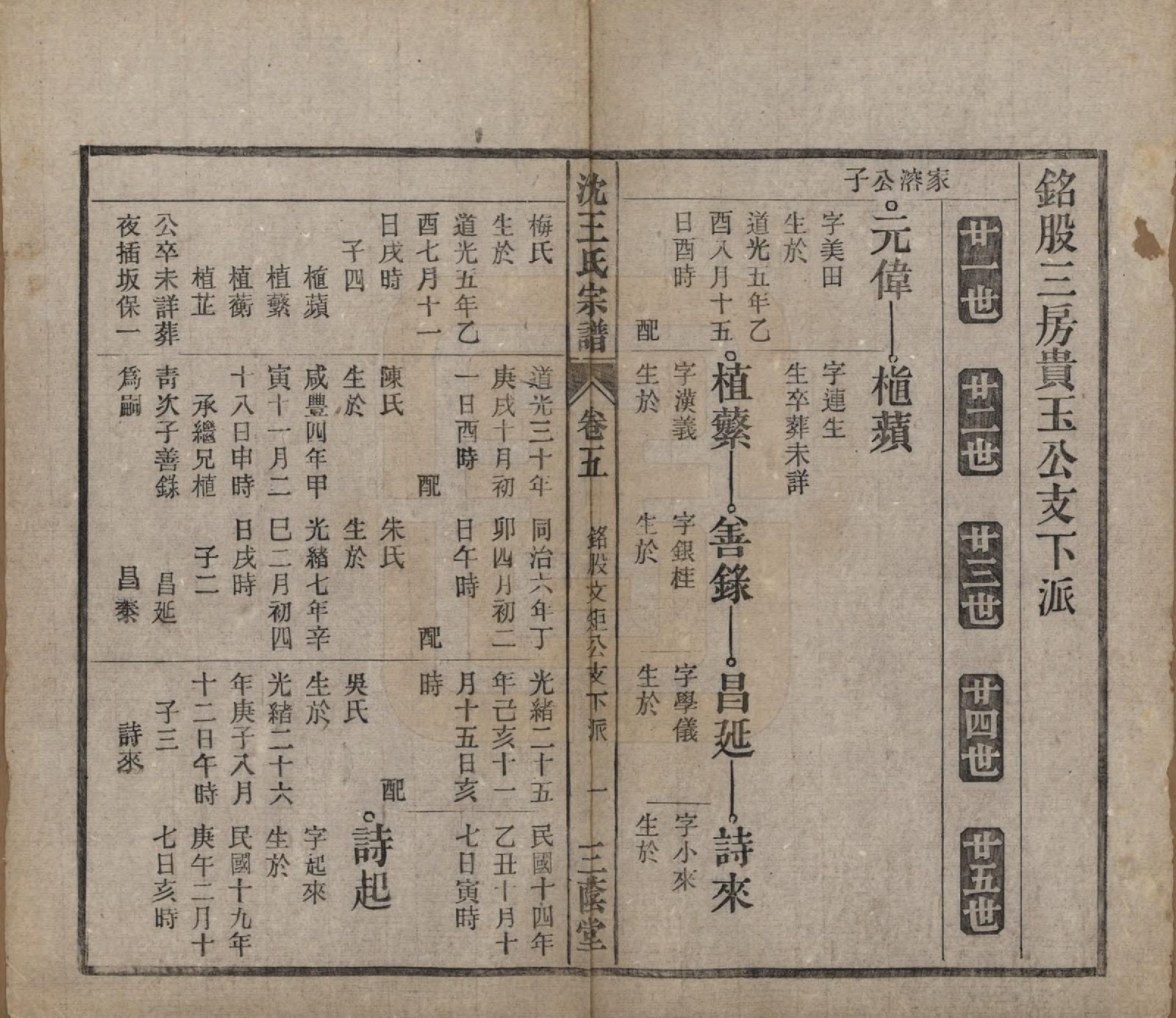 GTJP1534.王.中国.沈王氏宗谱二十卷末一卷.民国二十三年（1934）_005.pdf_第1页