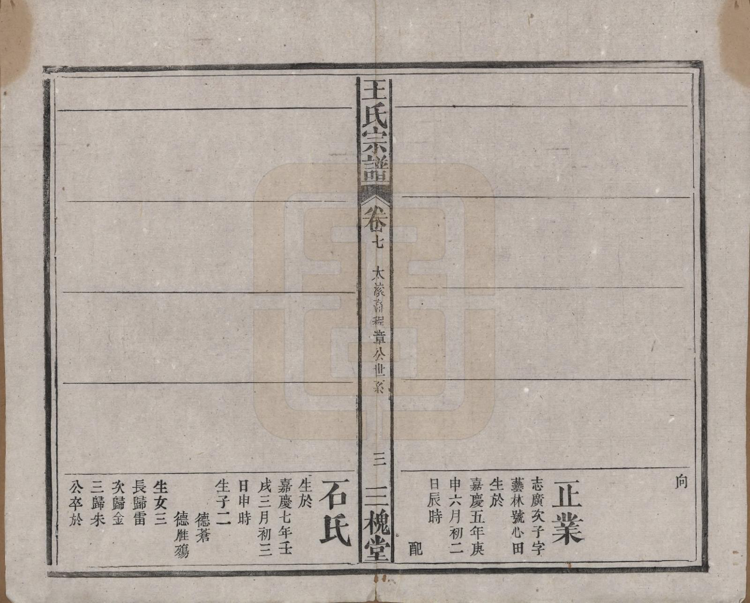 GTJP1566.王.中国.王氏宗谱十卷.民国十五年（1926）_007.pdf_第3页