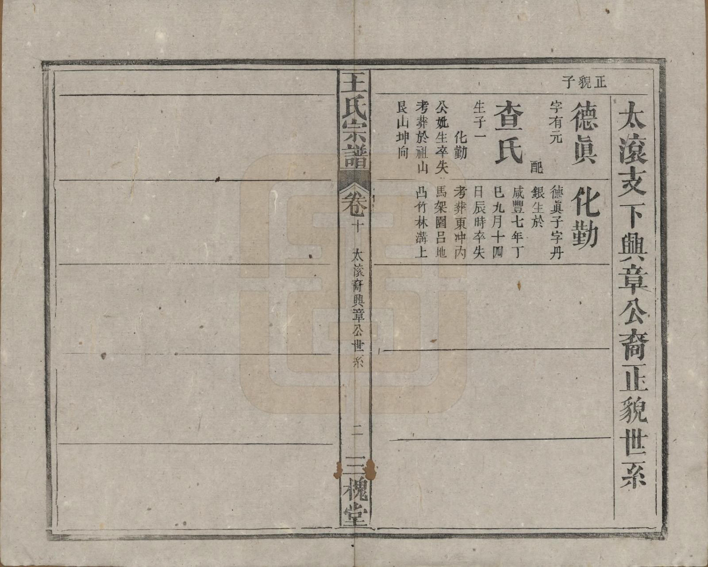 GTJP1566.王.中国.王氏宗谱十卷.民国十五年（1926）_010.pdf_第2页