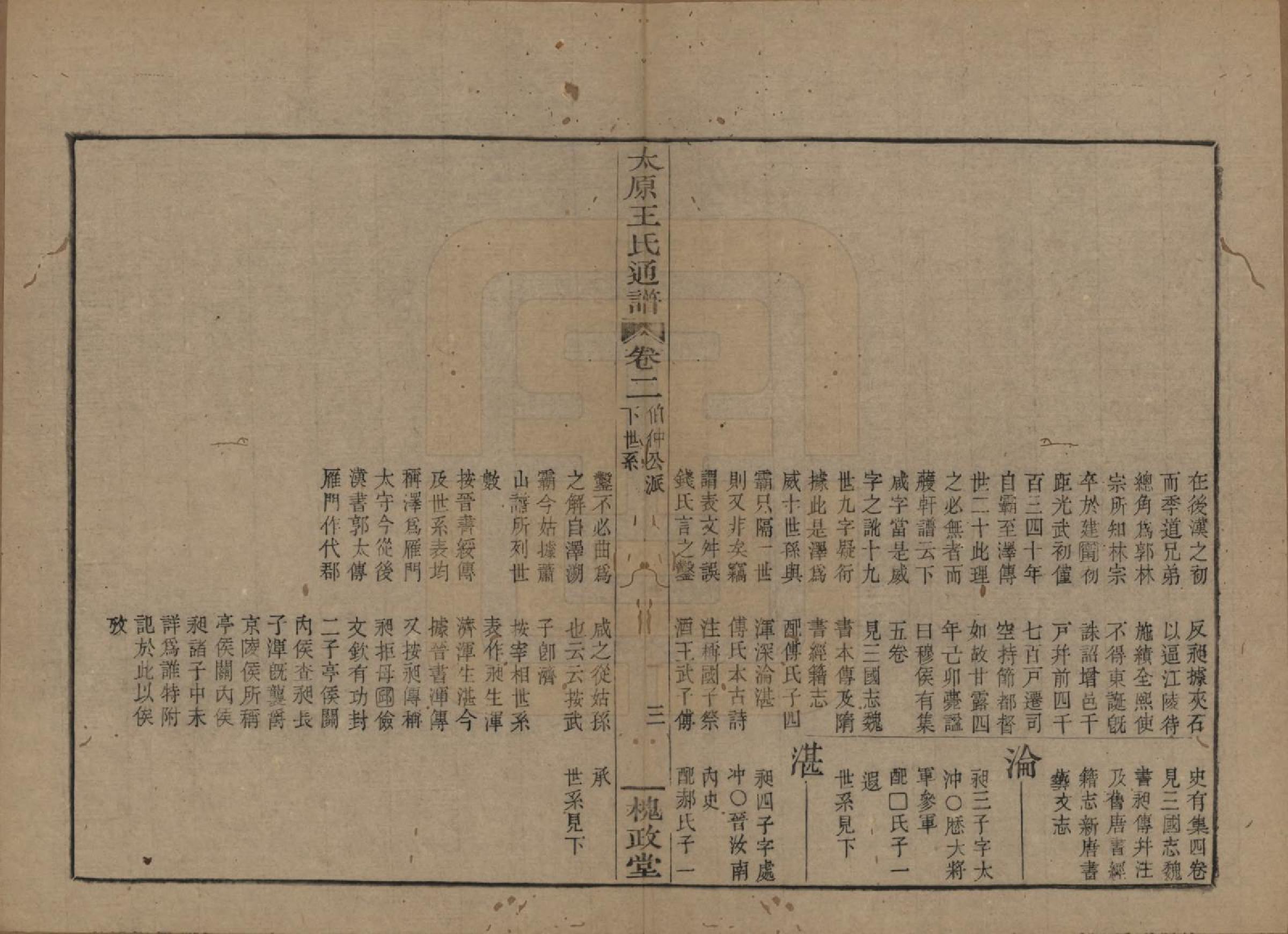 GTJP1594.王.中国.王氏通谱.清光绪二十年（1894）_002.pdf_第3页