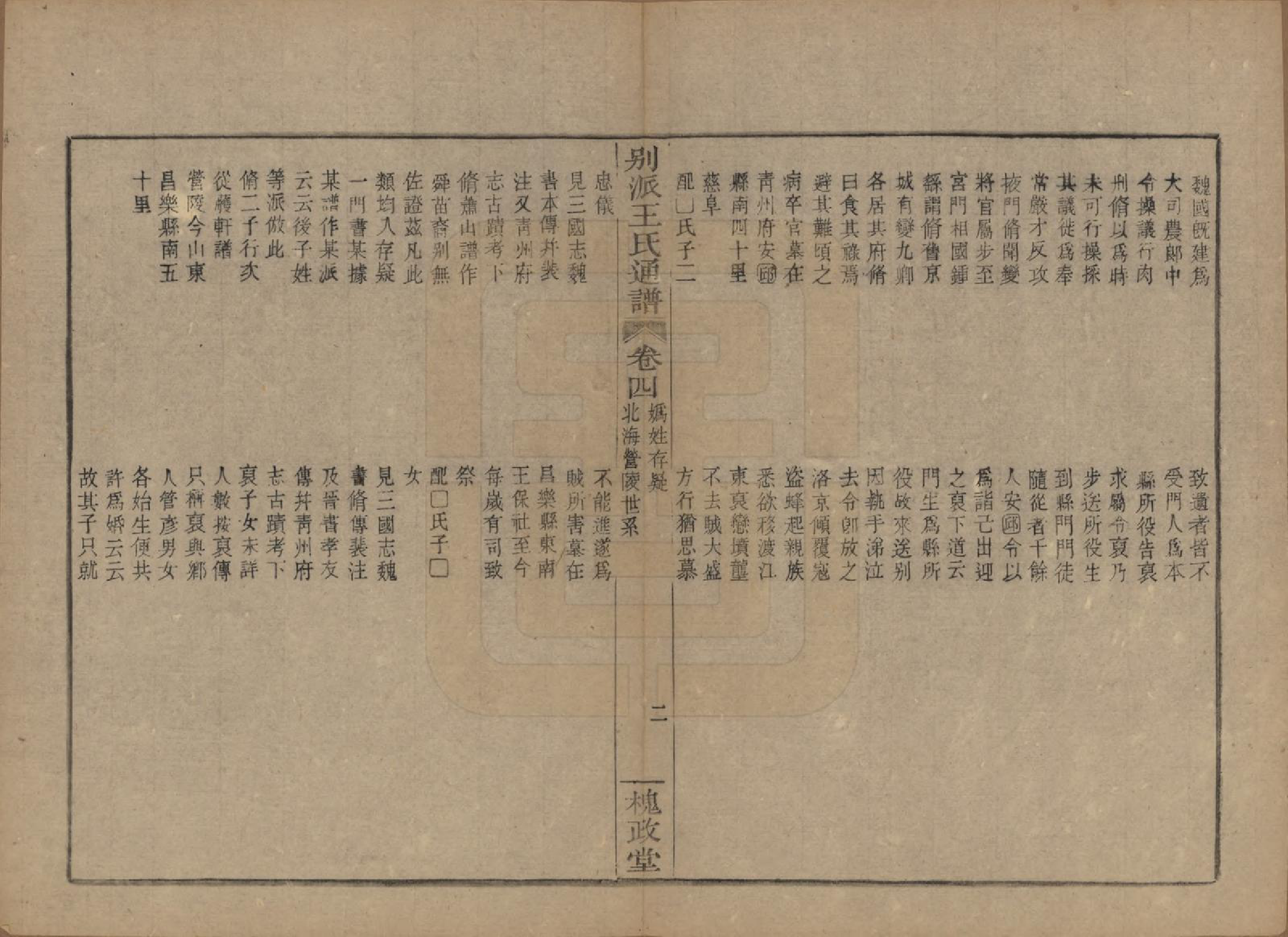 GTJP1594.王.中国.王氏通谱.清光绪二十年（1894）_304.pdf_第2页