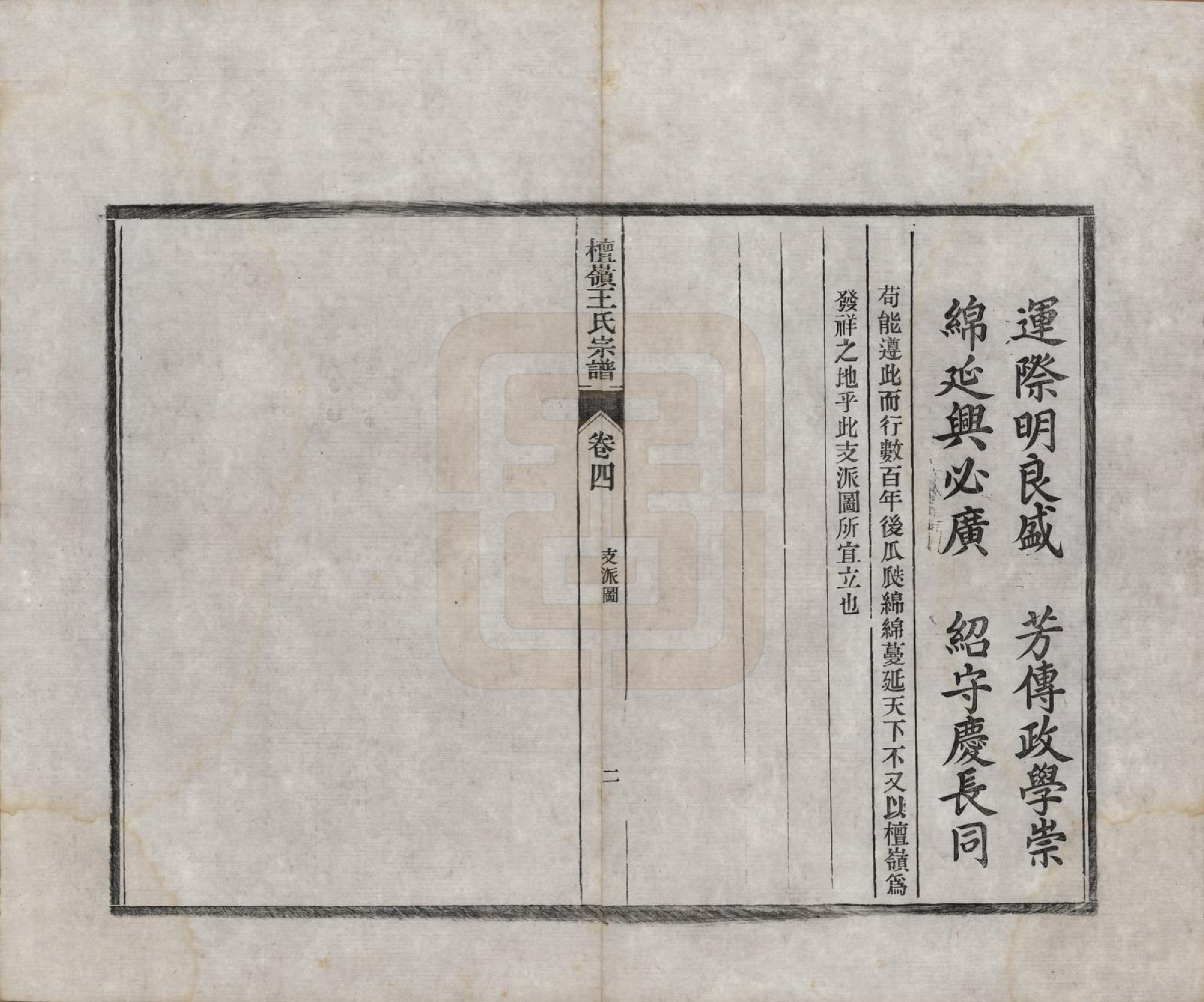 GTJP1597.王.中国.檀岭王氏宗谱十八卷.清光绪二十年（1894）_004.pdf_第2页