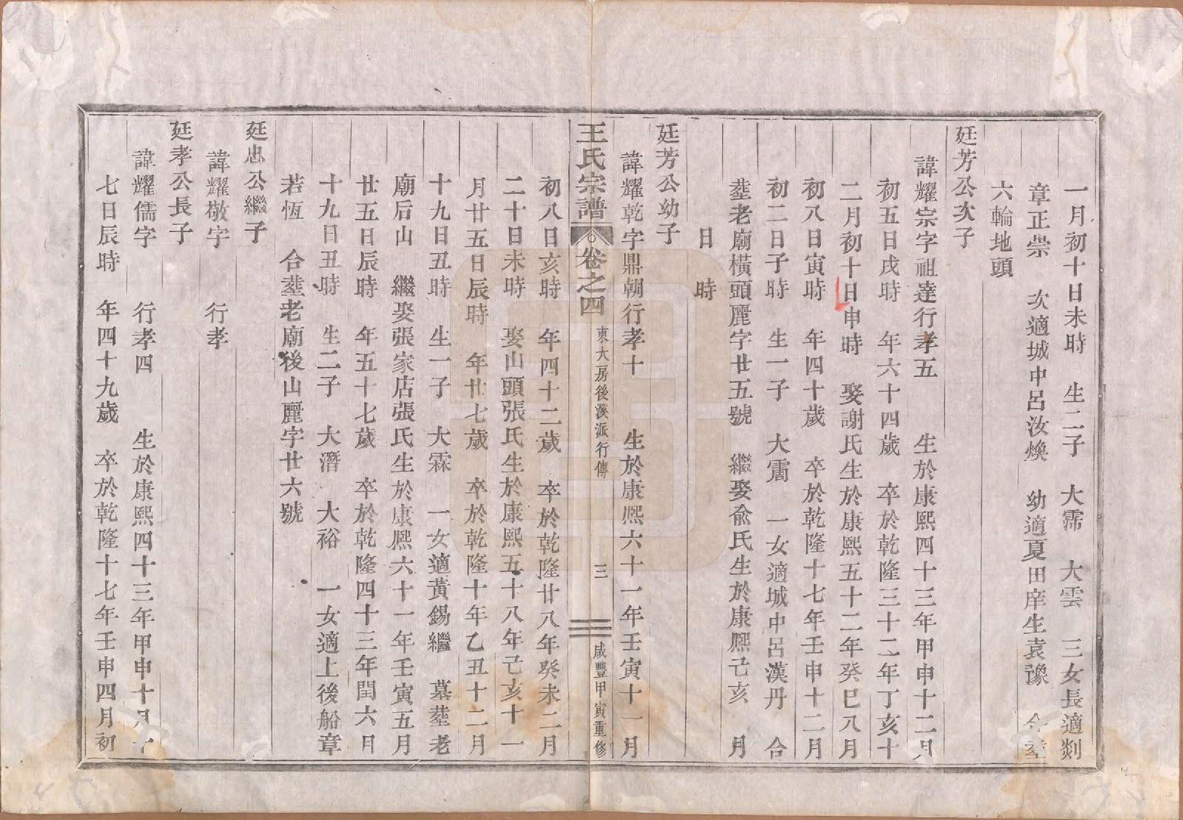 GTJP1625.王.中国.王氏宗谱.清咸丰四年（1854）_004.pdf_第3页