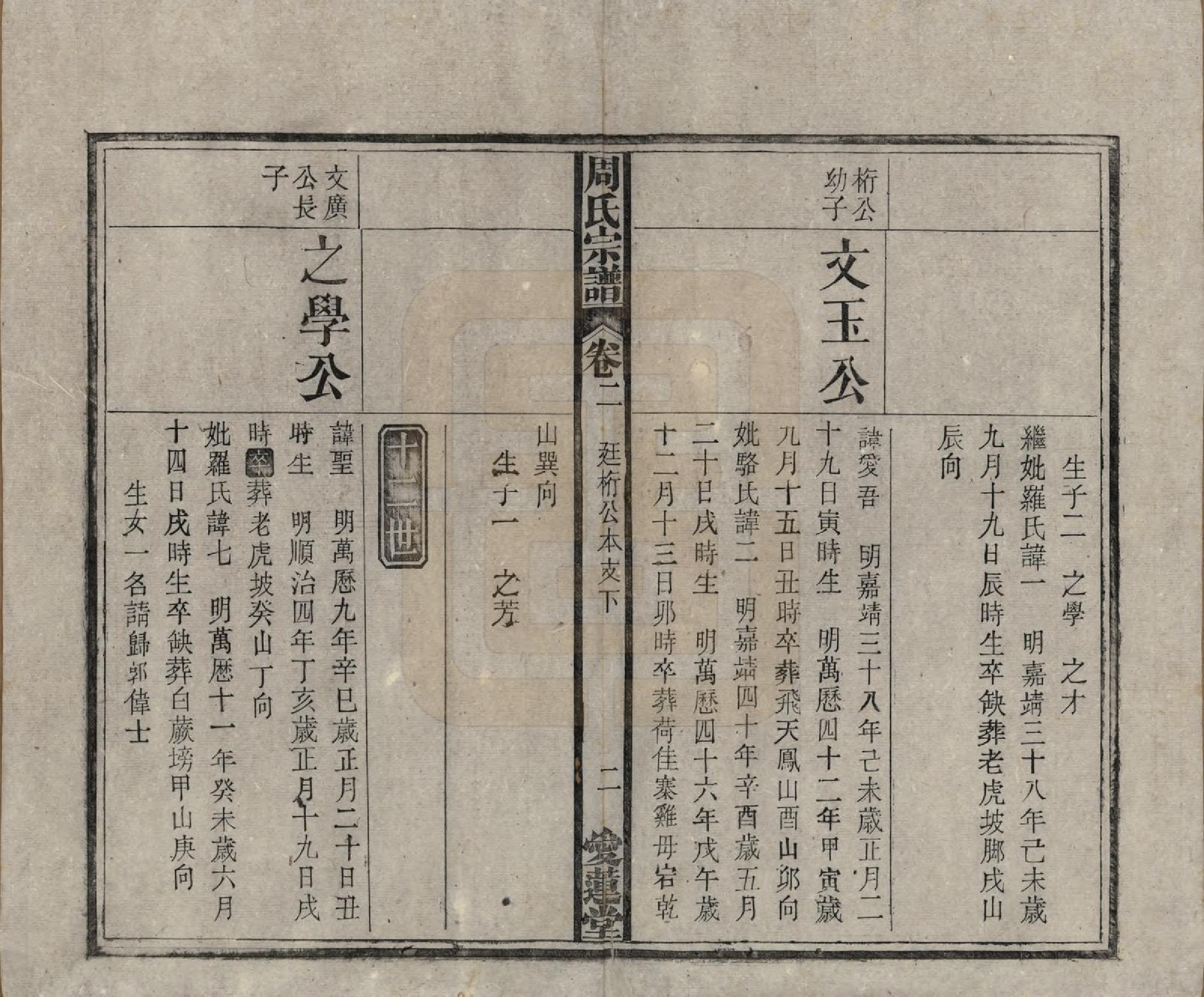 GTJP2291.周.中国.周氏宗谱十卷首一卷.民国二十二年（1933）_002.pdf_第2页