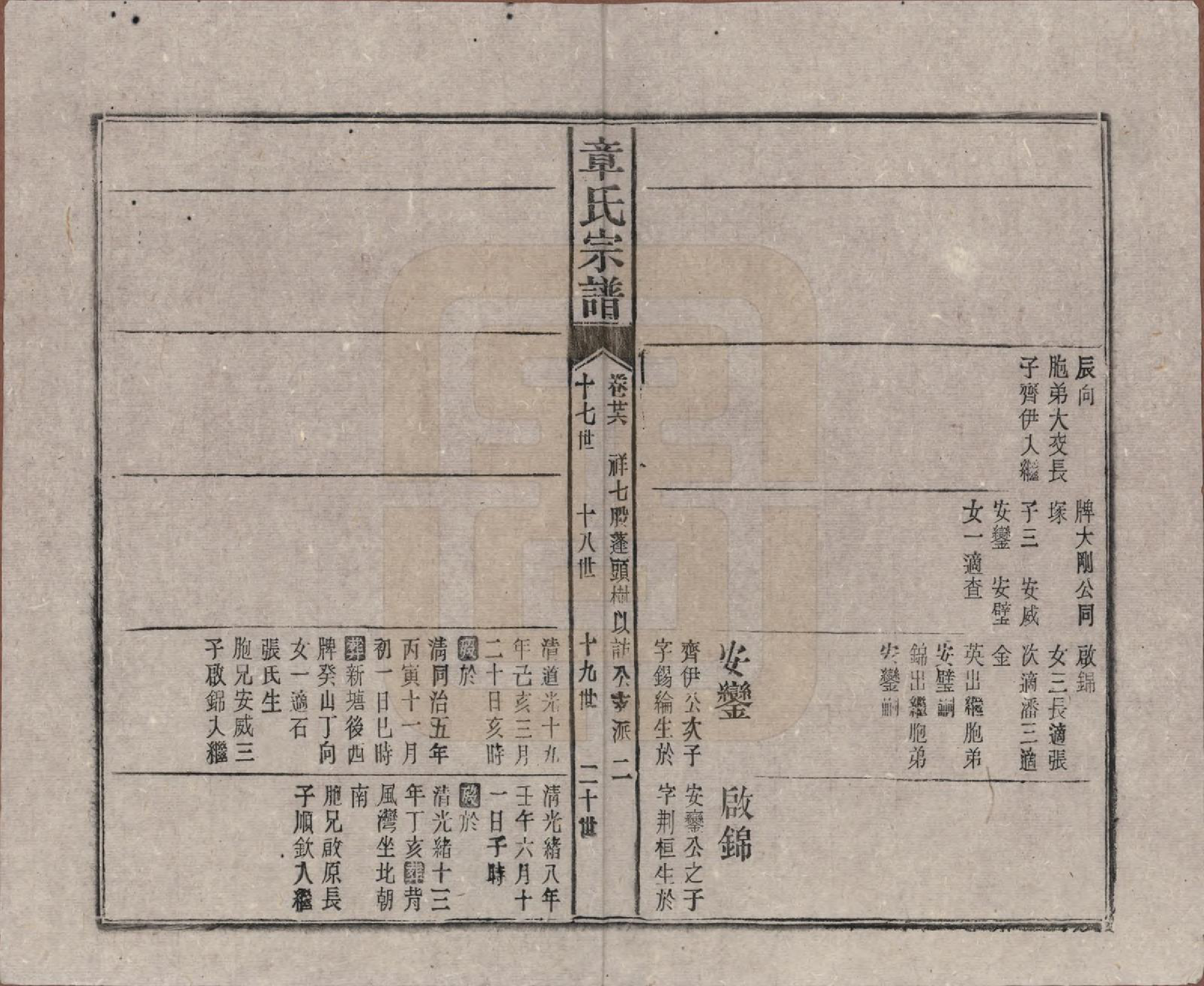 GTJP2189.章.中国.全城章氏民国八年己未续修宗谱二十二卷.民国八年（1919）_026.pdf_第2页